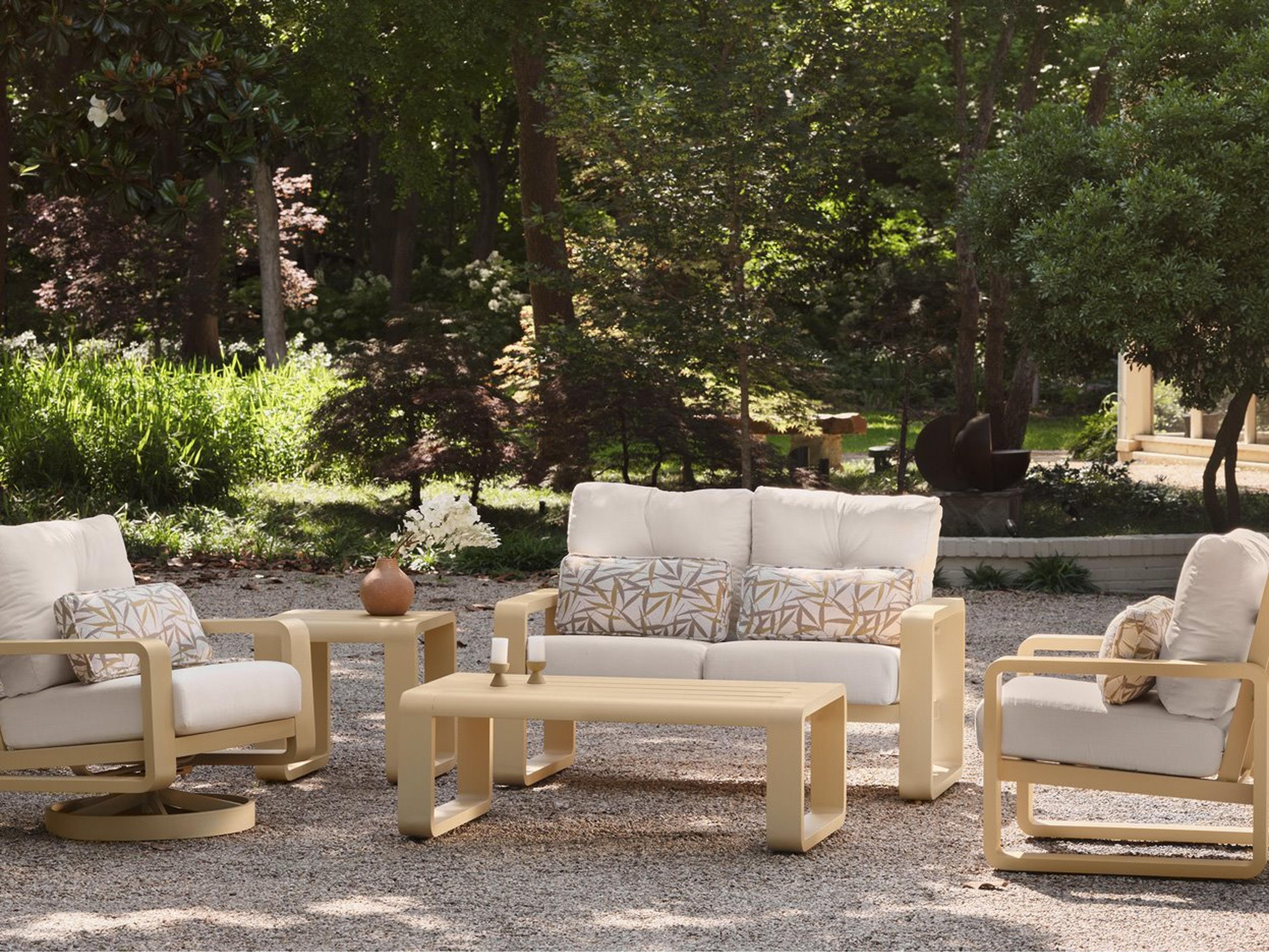 Vale Aluminum Outdoor Patio Lounge Set
