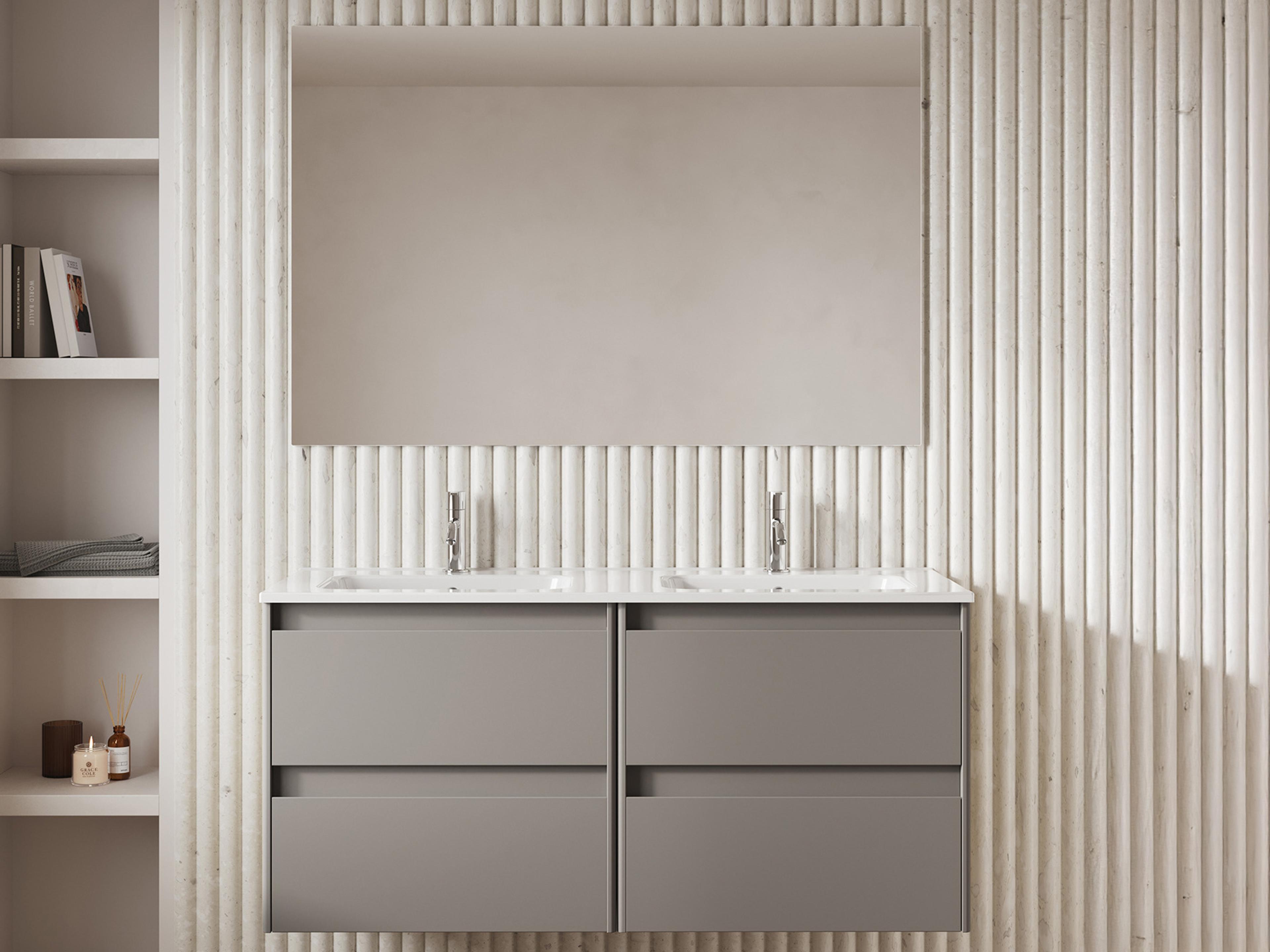 WS Bath Collections Ambra Matte Sand Vanity