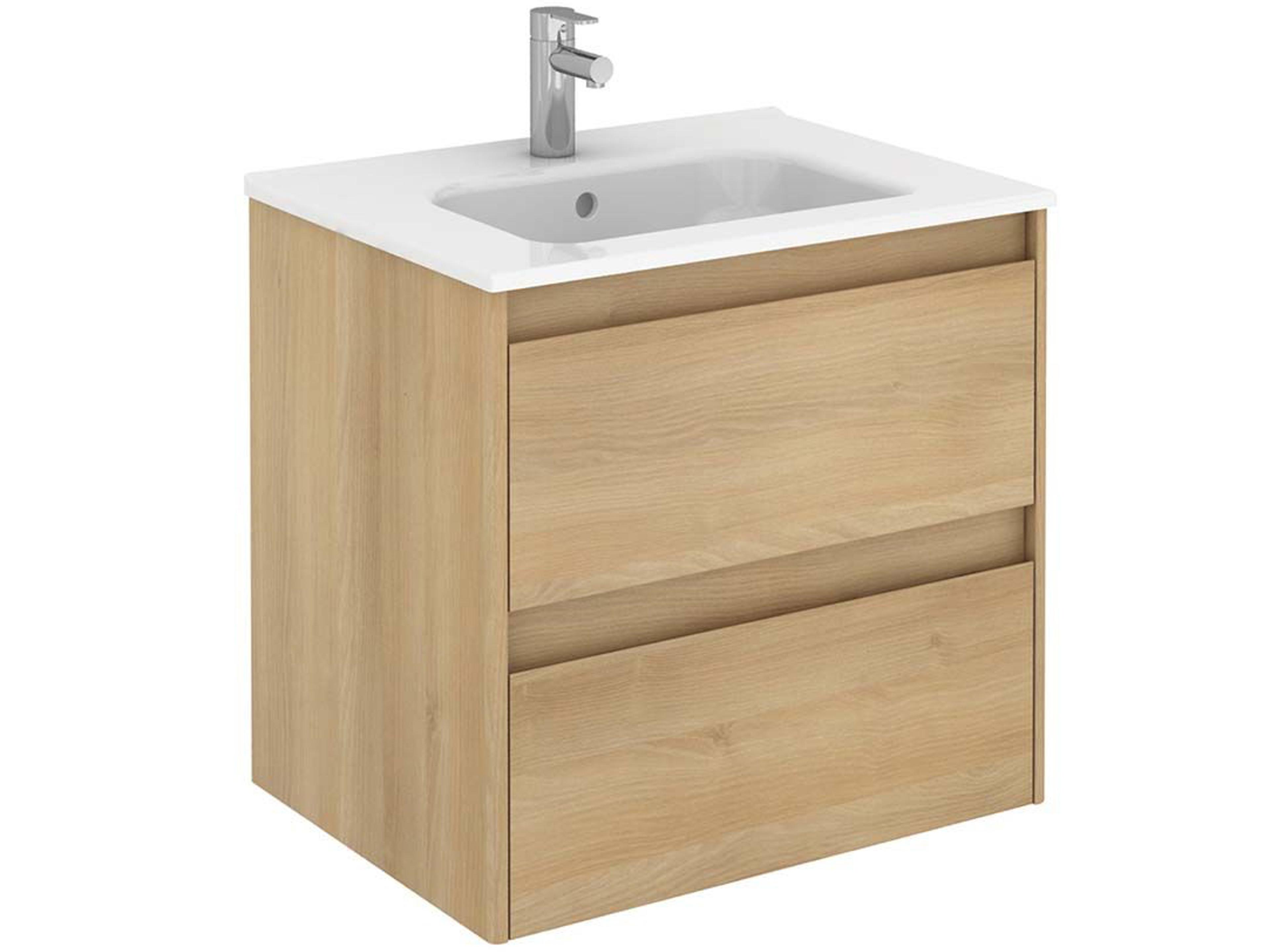 Ambra Nordic Oak Vanity