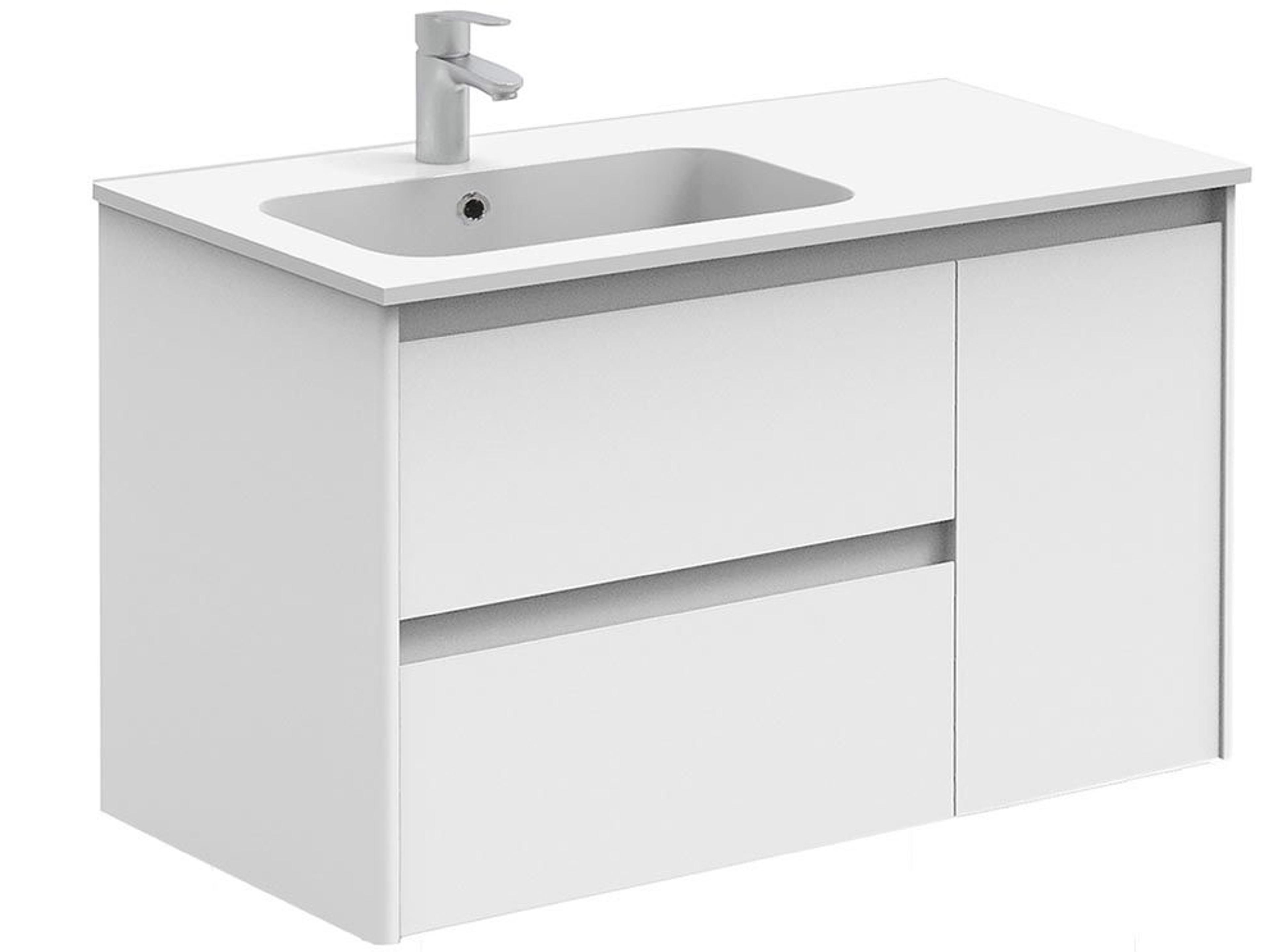 Ambra Wall-Mounted Vanity Modern Minimalist