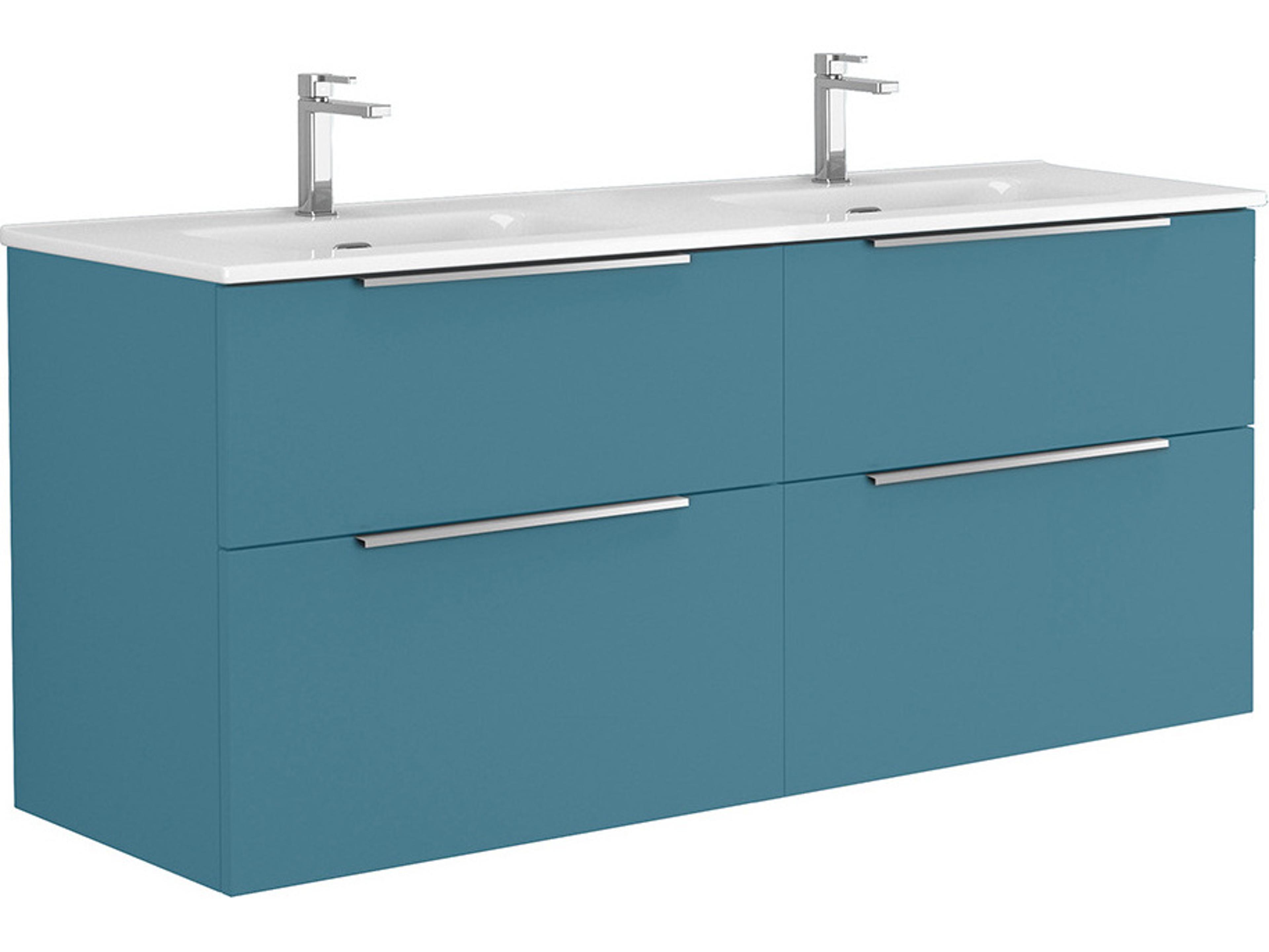 Dalia Wall Mounted Double Vanity Modern