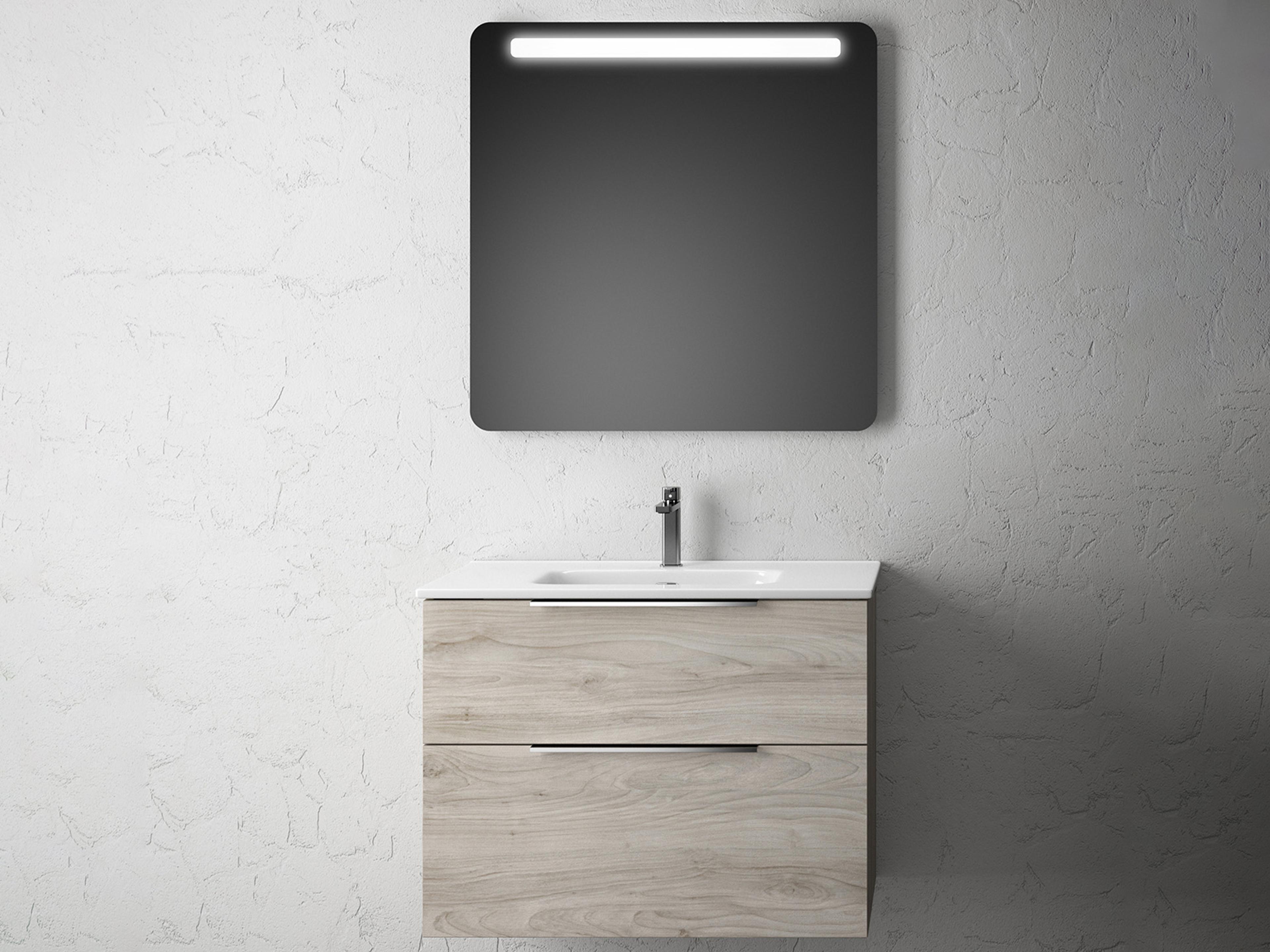 WS Bath Collections Dalia Grey Pine Vanity