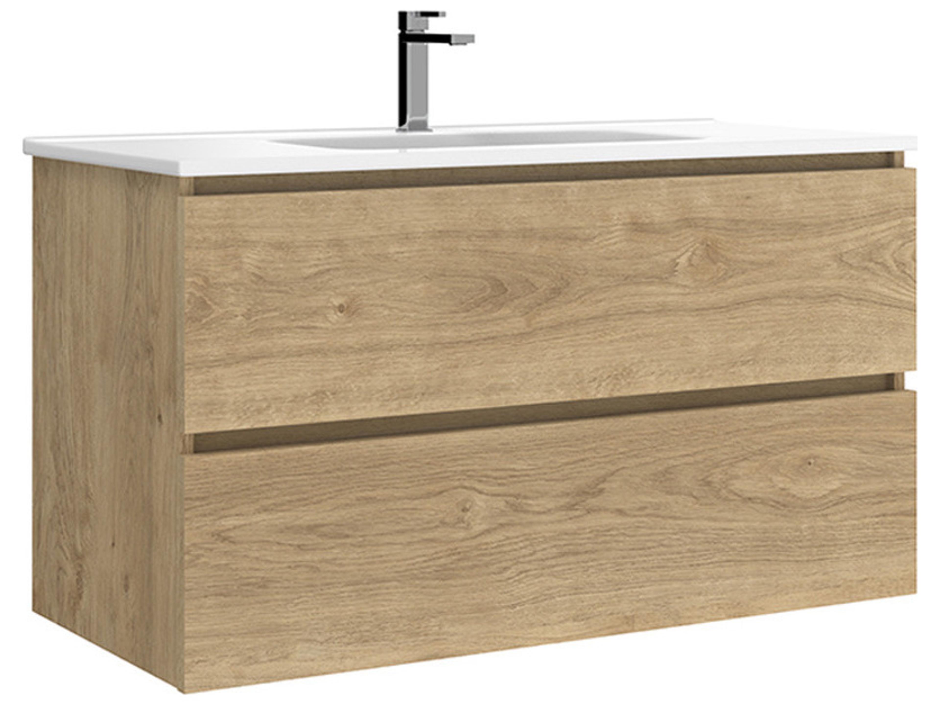 Flora Natural Oak Vanity