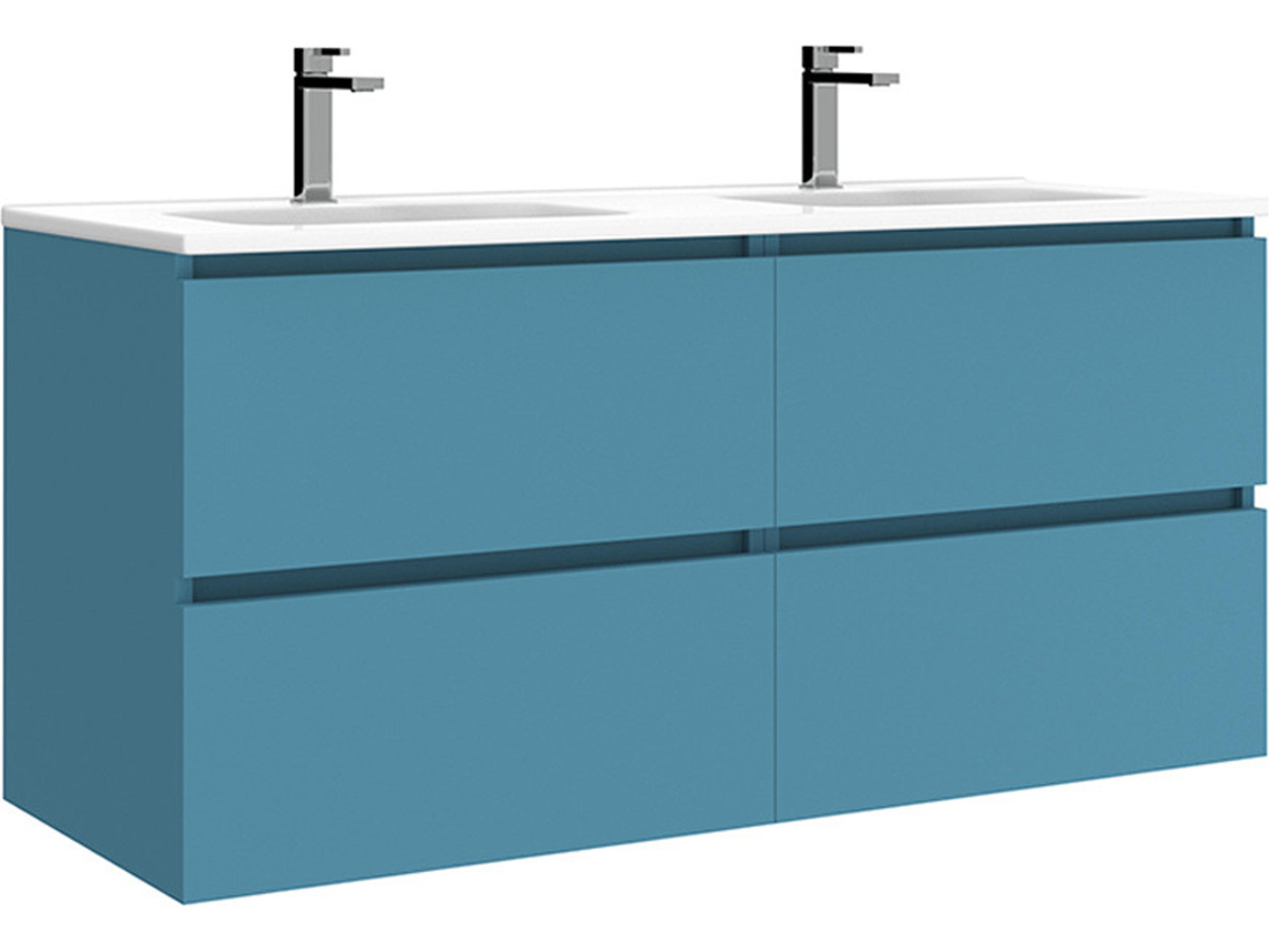 Flora Island Matte Vanity