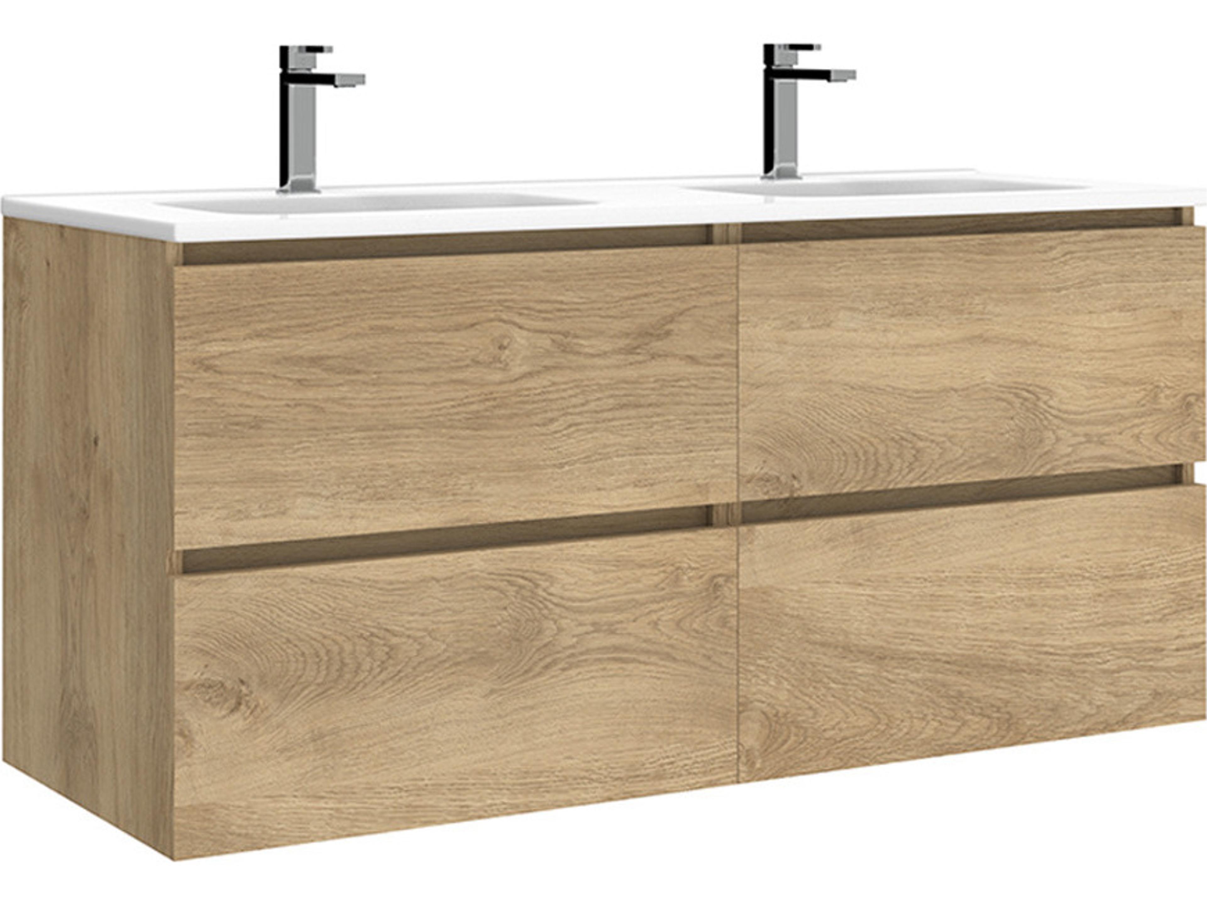 Flora Natural Oak Vanity