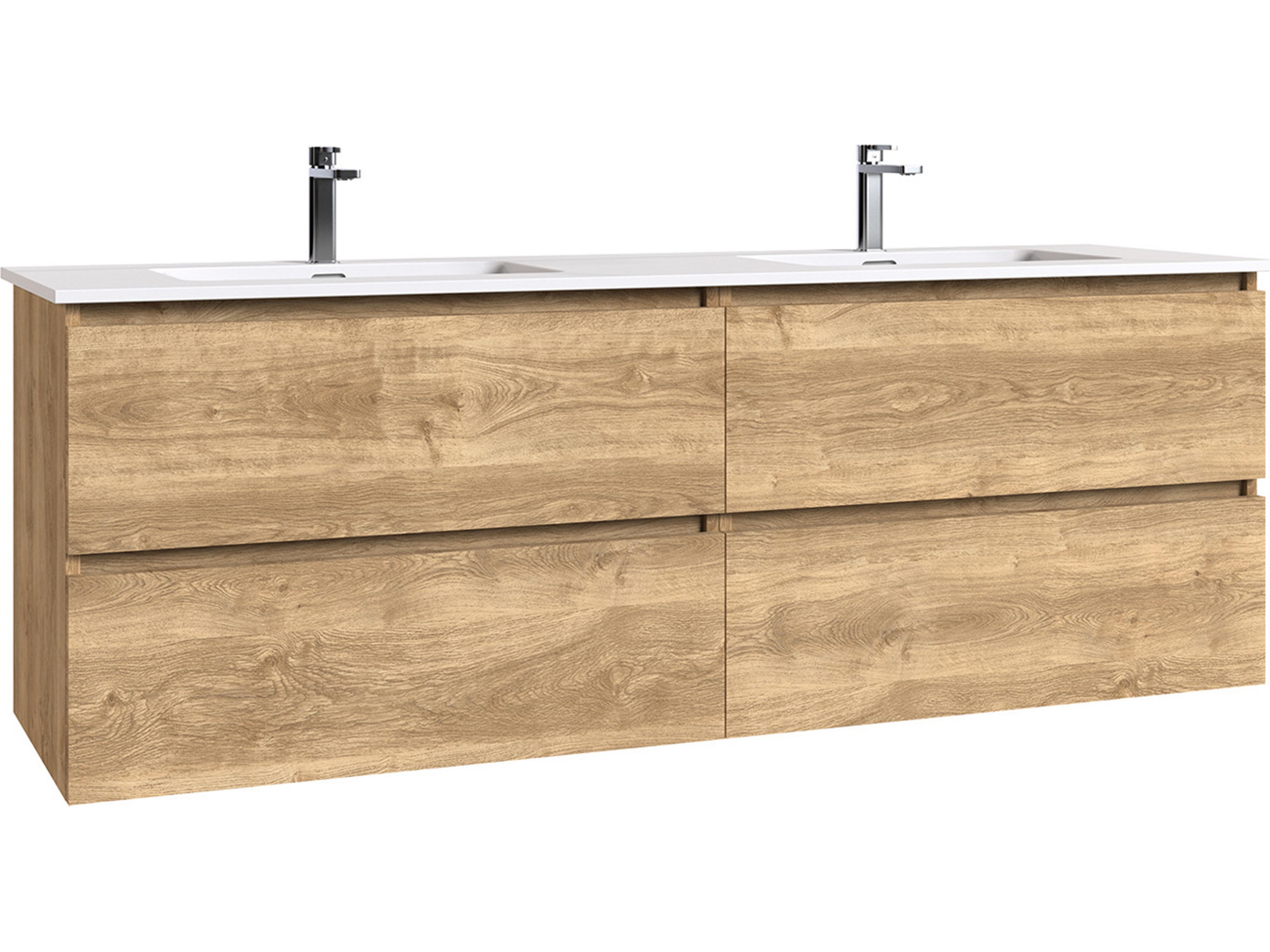 Flora Natural Oak Vanity