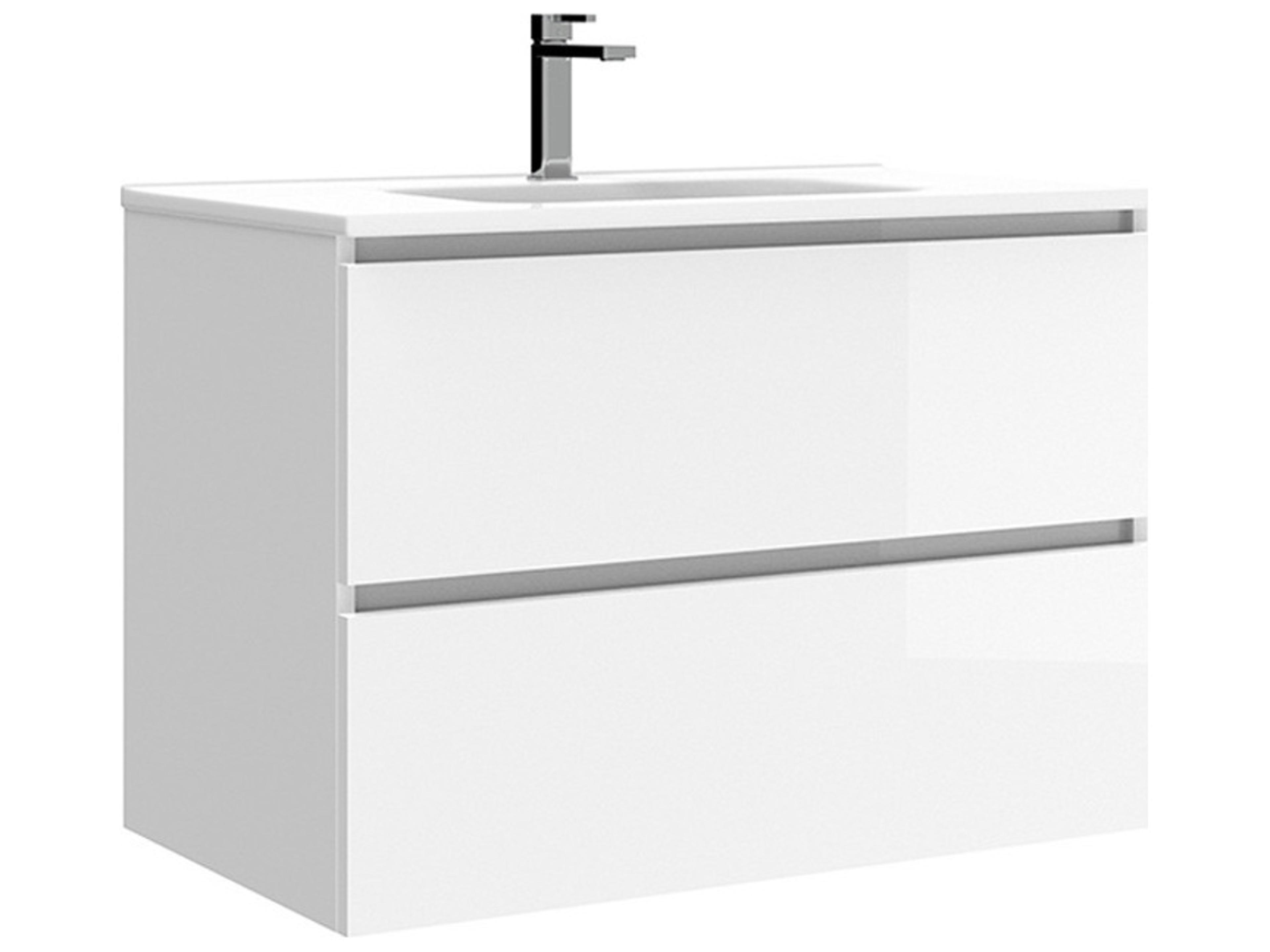 Flora Glossy White Vanity