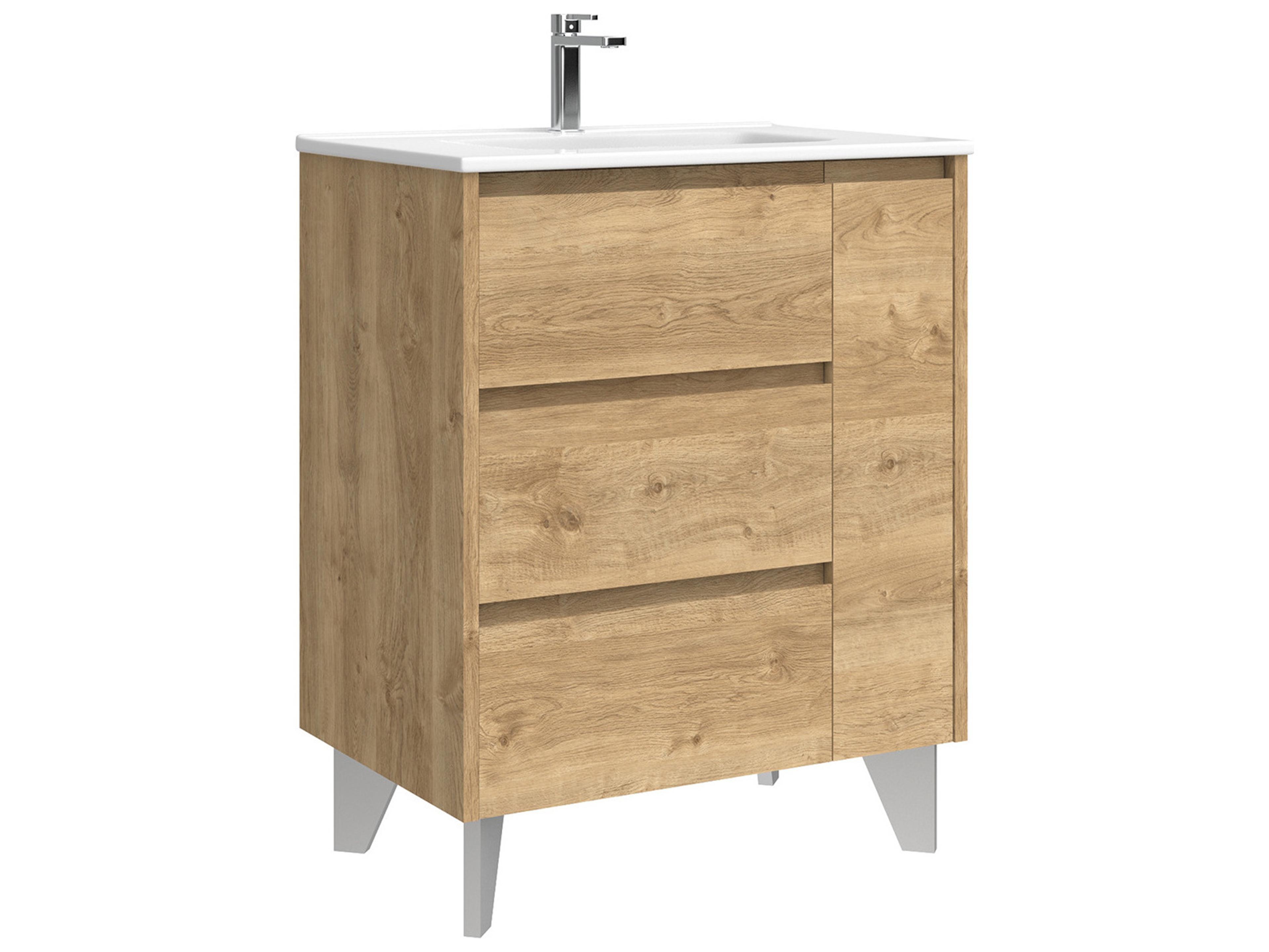 Lila Natural Oak Vanity