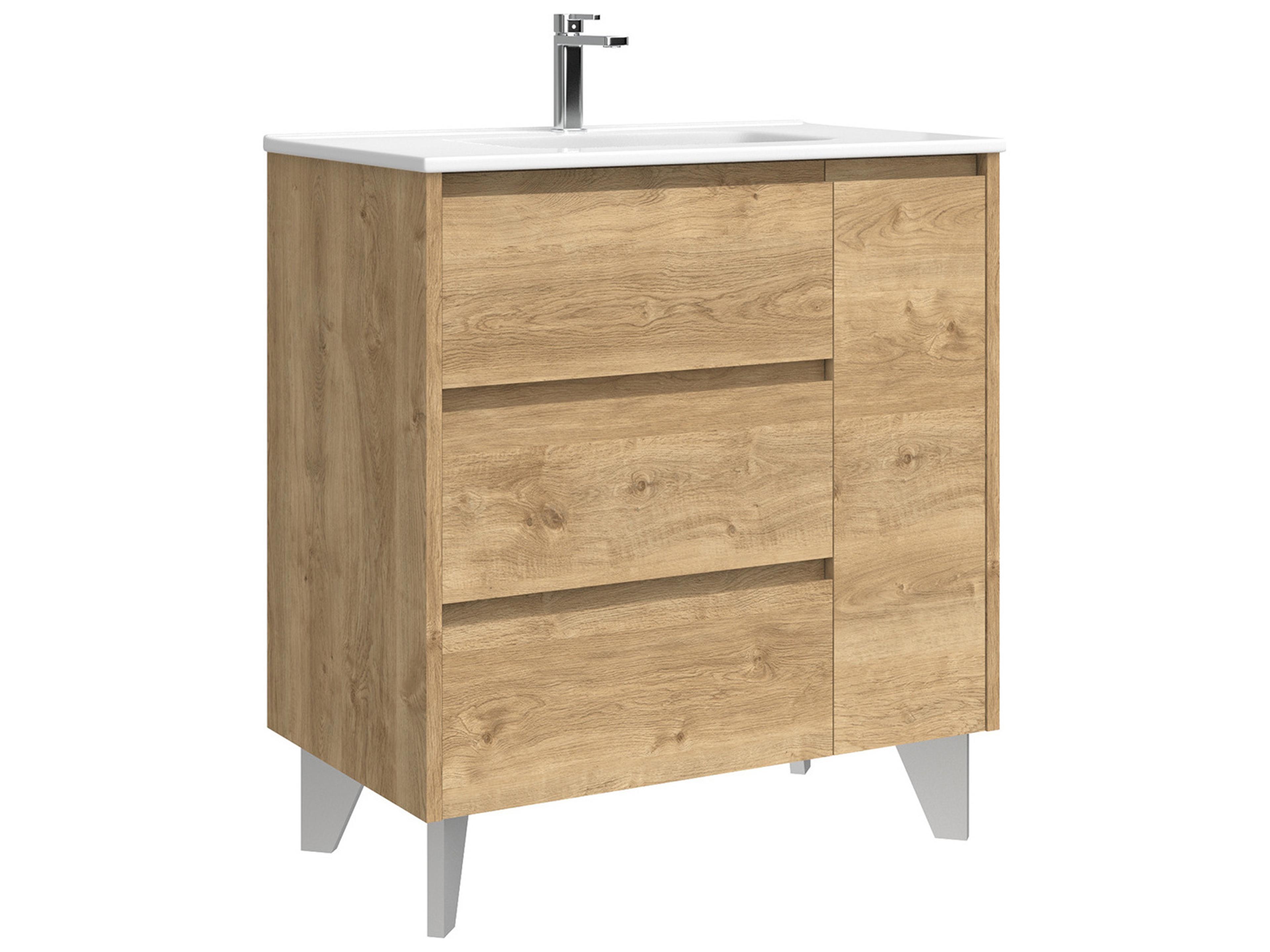 Lila Natural Oak Vanity