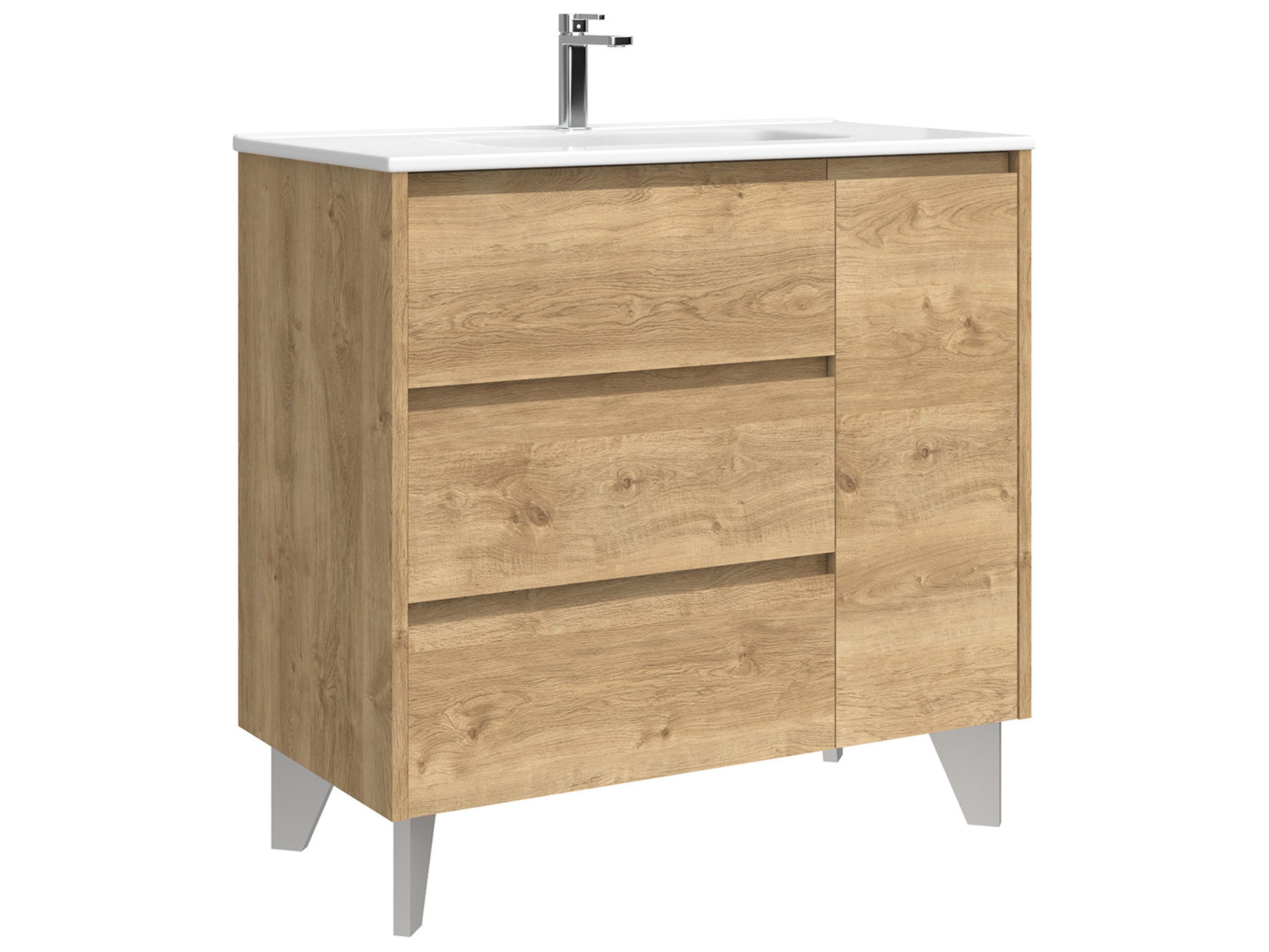 Lila Natural Oak Vanity