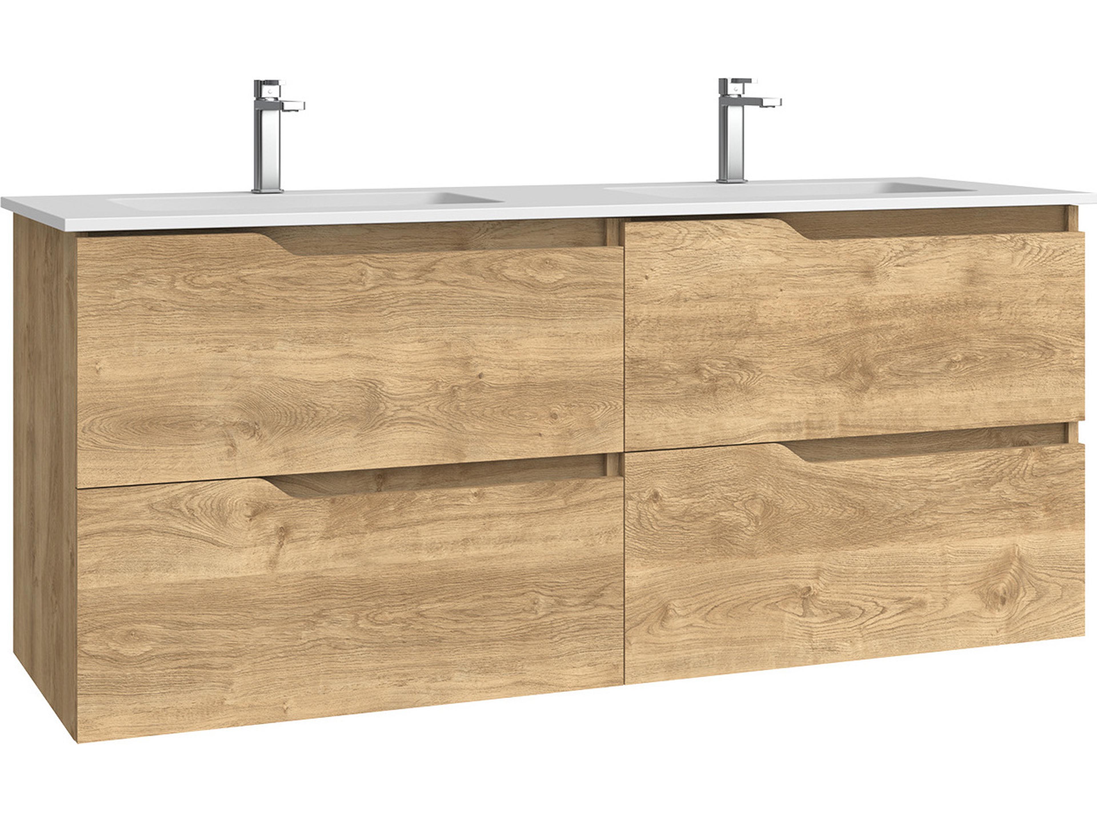 Menta Natural Oak Vanity