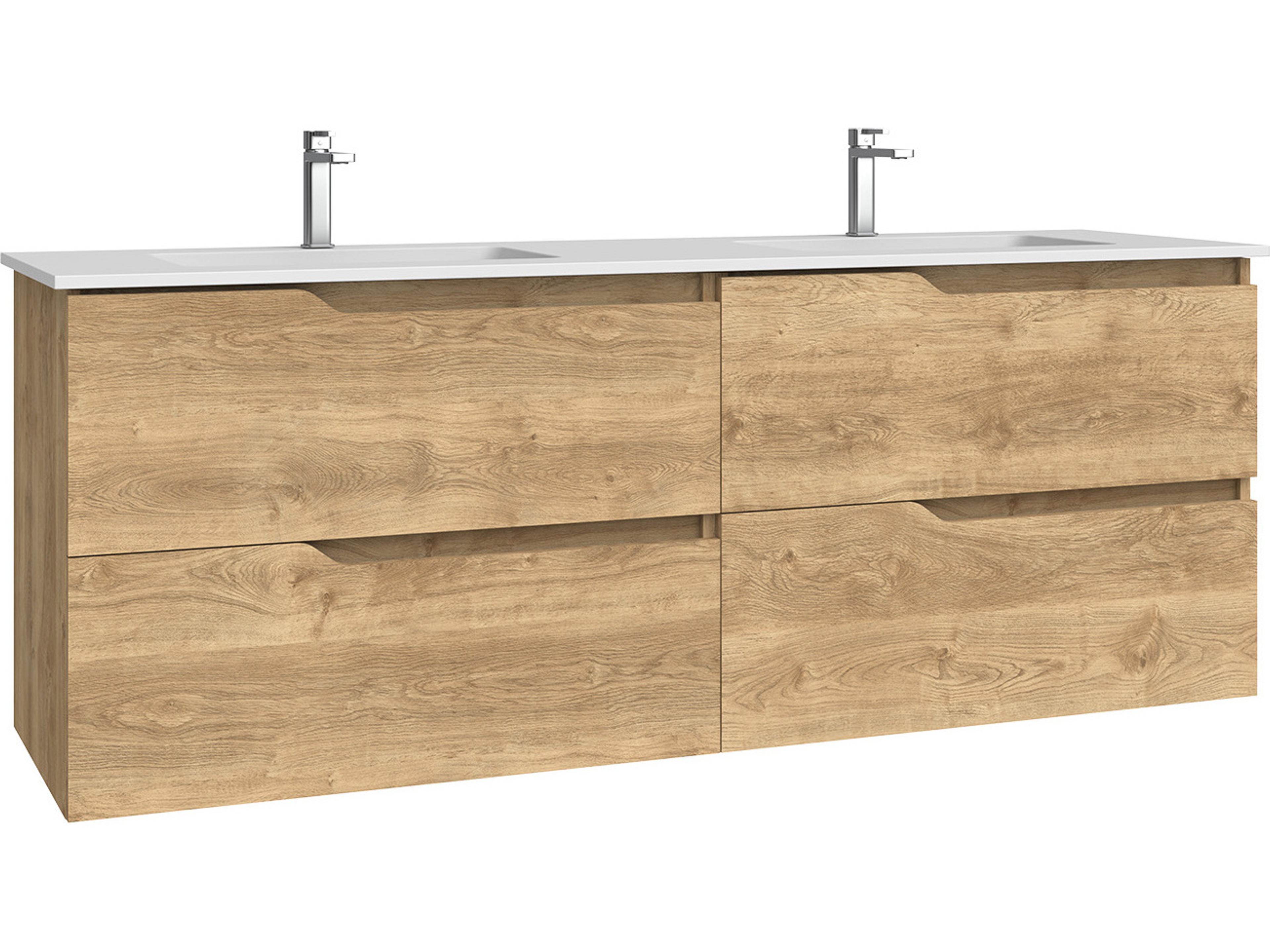 Menta Natural Oak Vanity