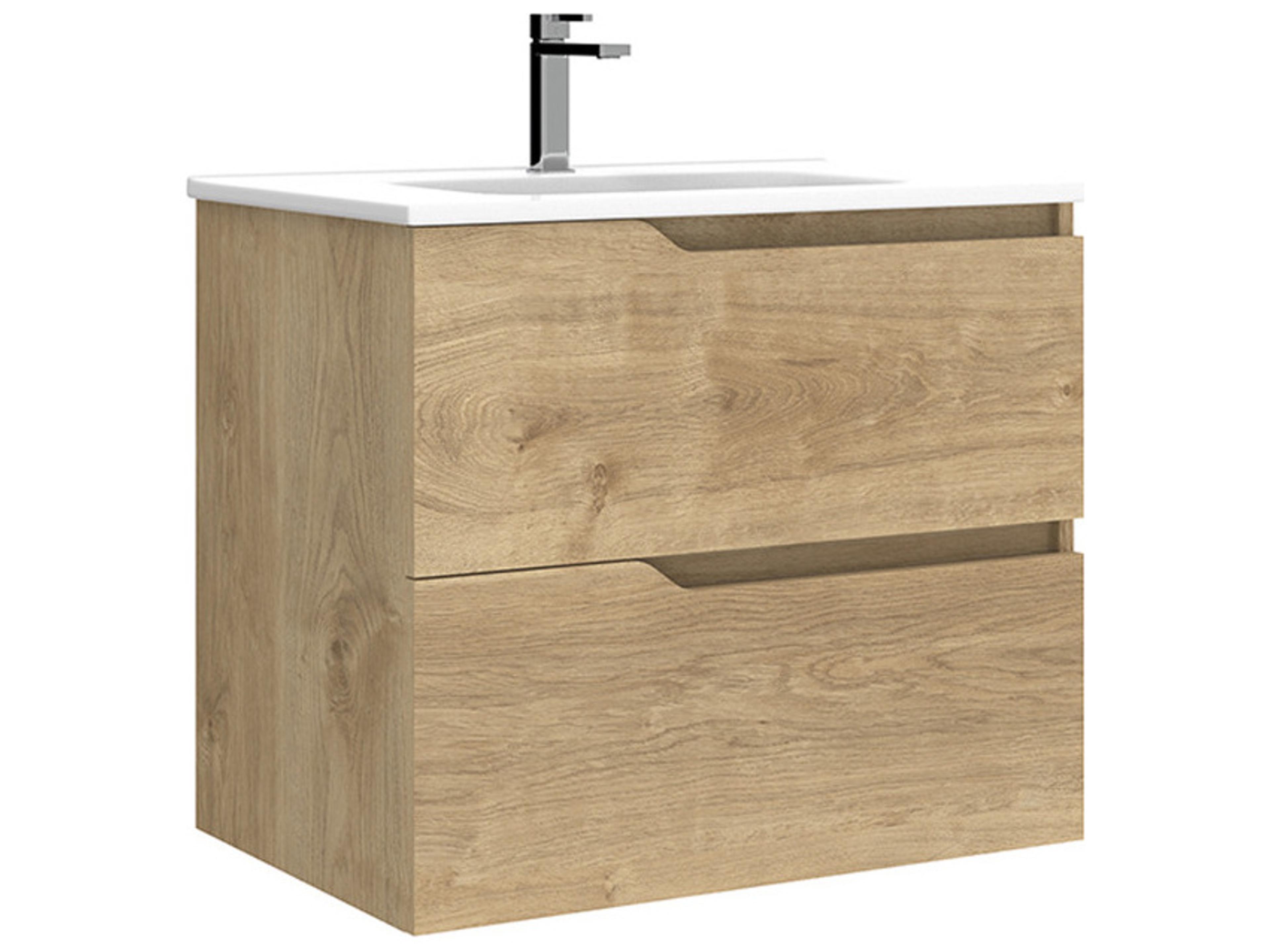 Menta Natural Oak Vanity