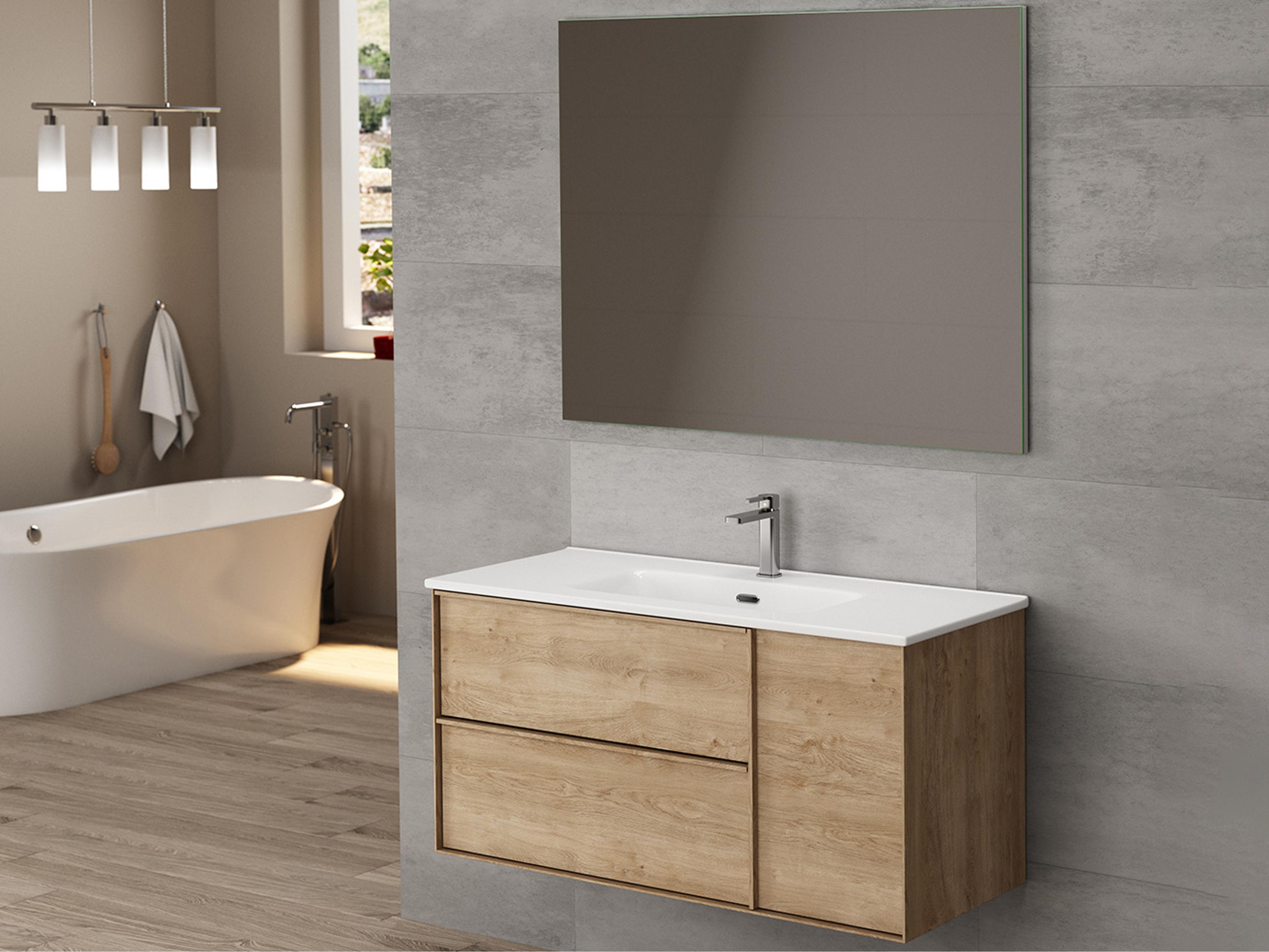 WS Bath Collections Palma Natural Oak Vanity