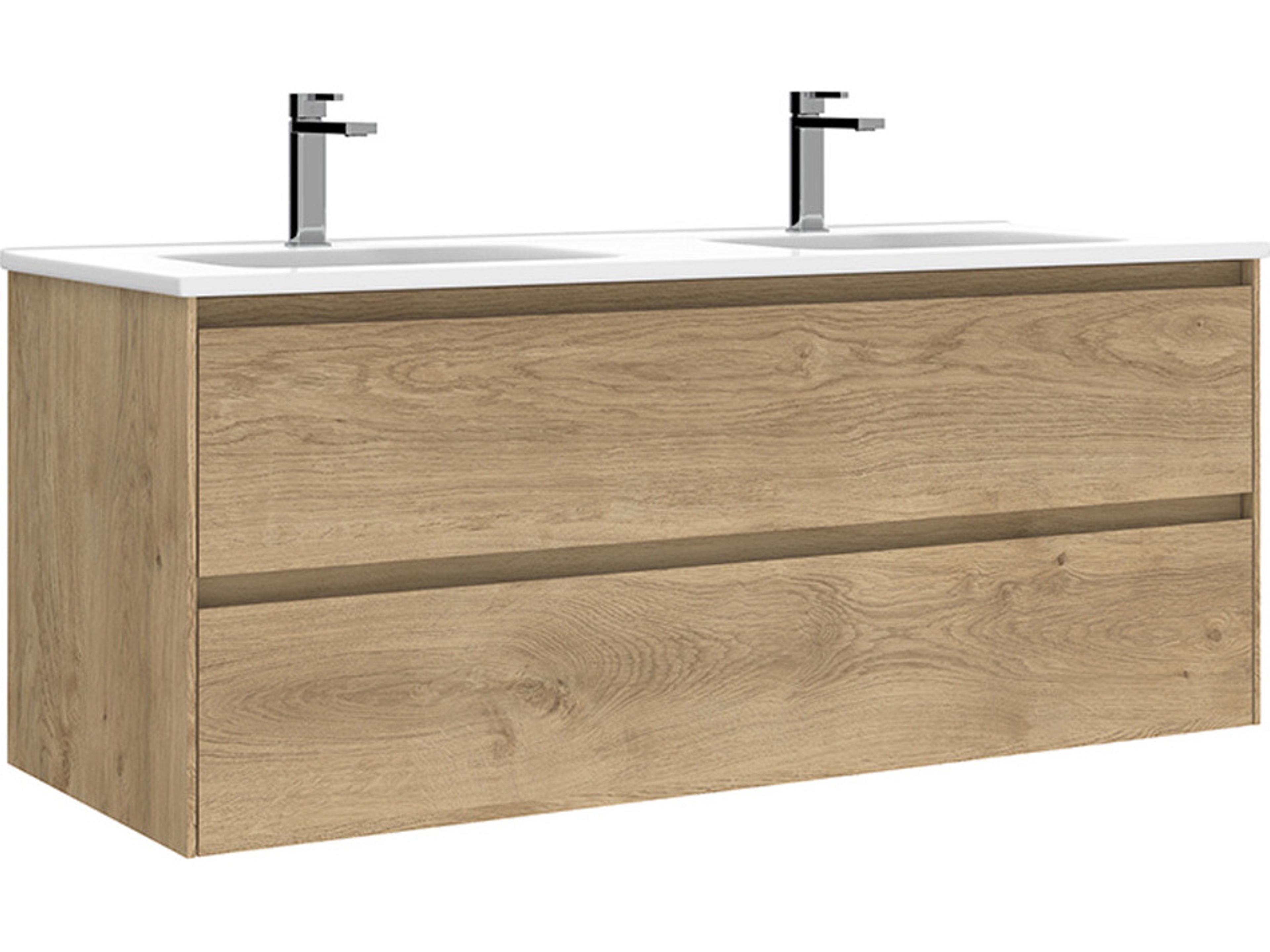 Perla Natural Oak Vanity