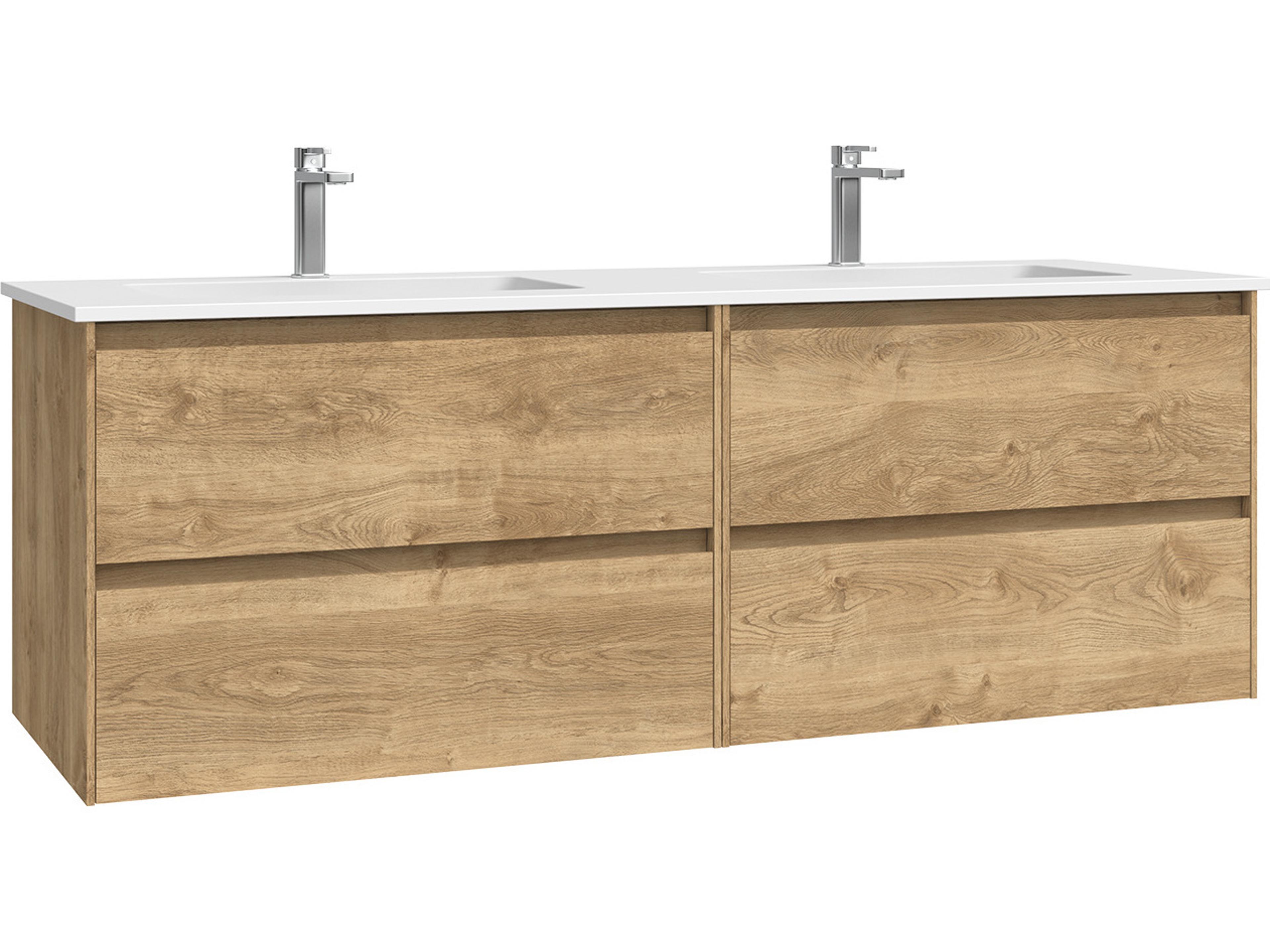 Perla Natural Oak Vanity