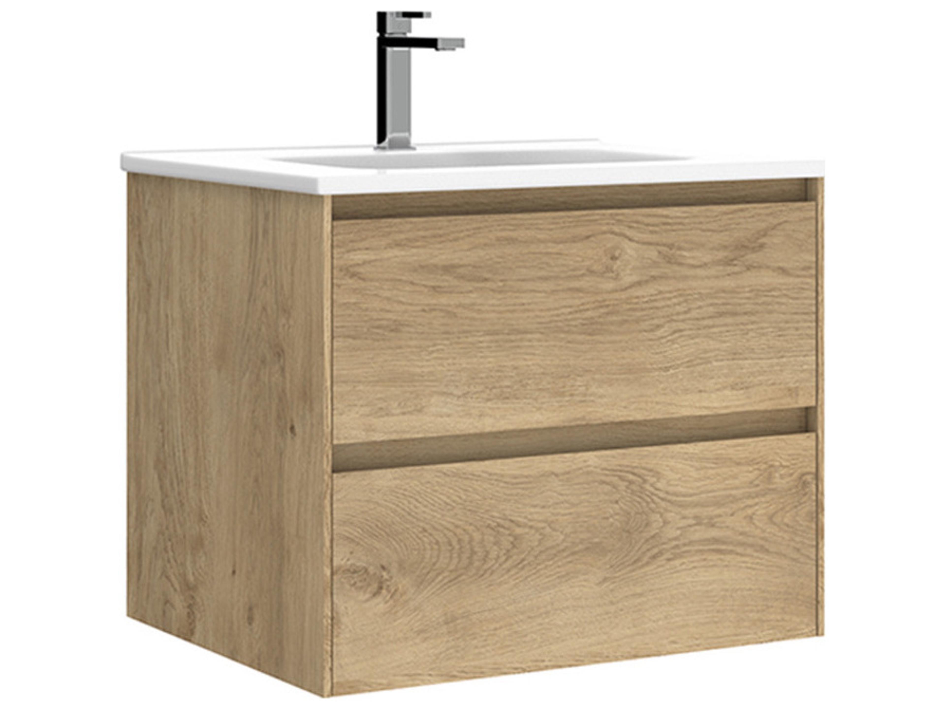Perla Natural Oak Vanity