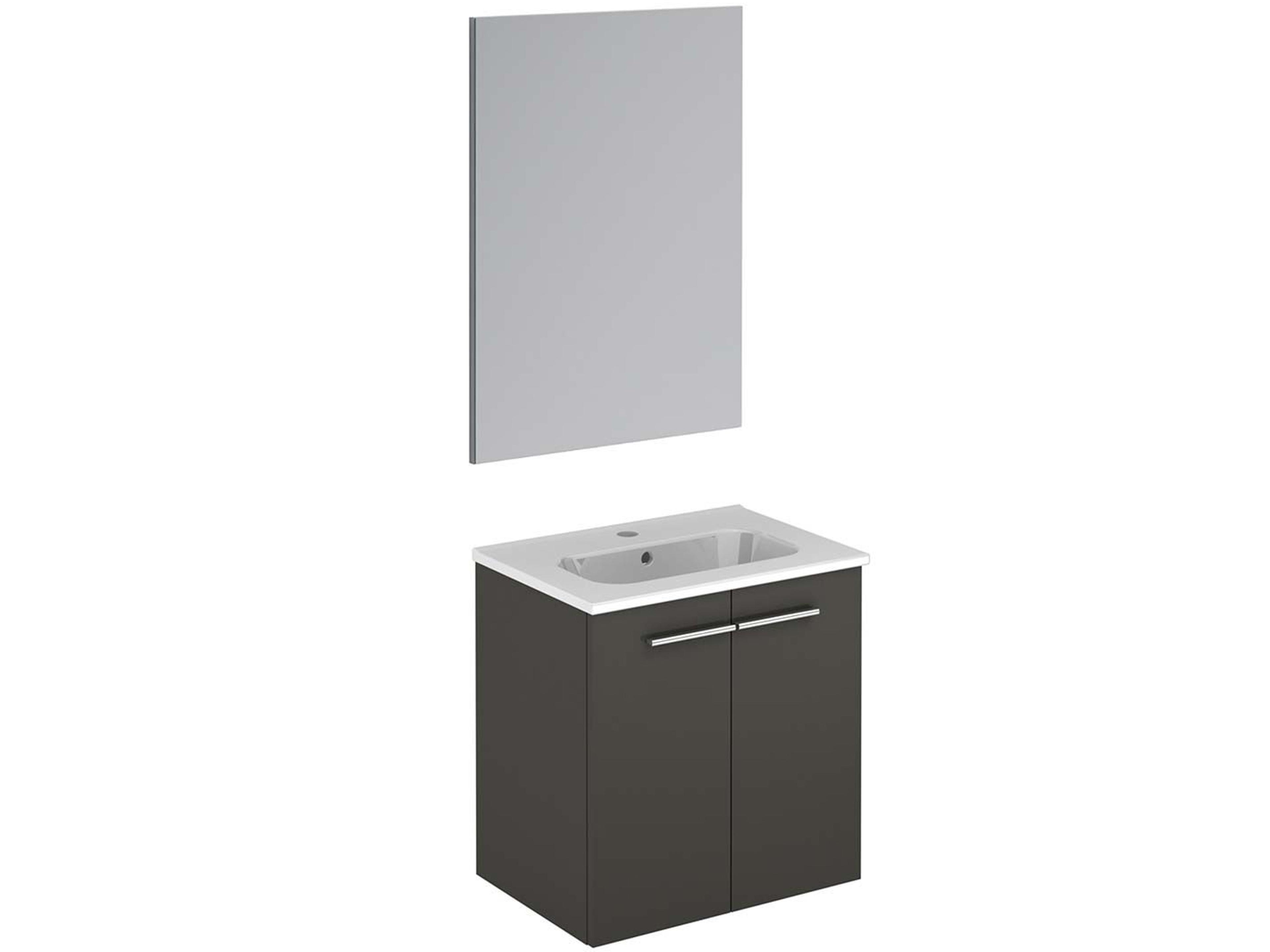 Start Glossy Anthracite Vanity