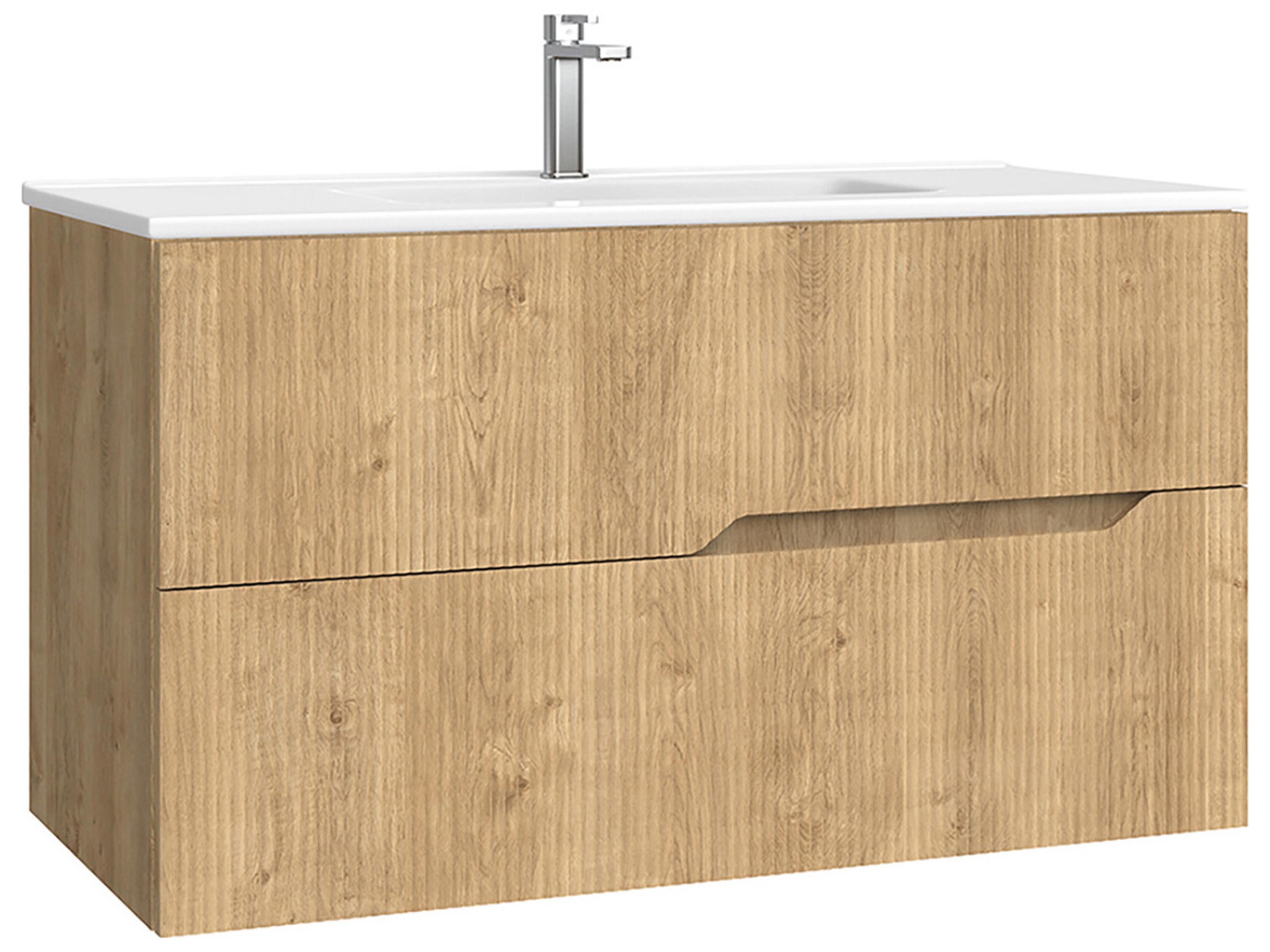 Tulipa Natural Oak Vanity