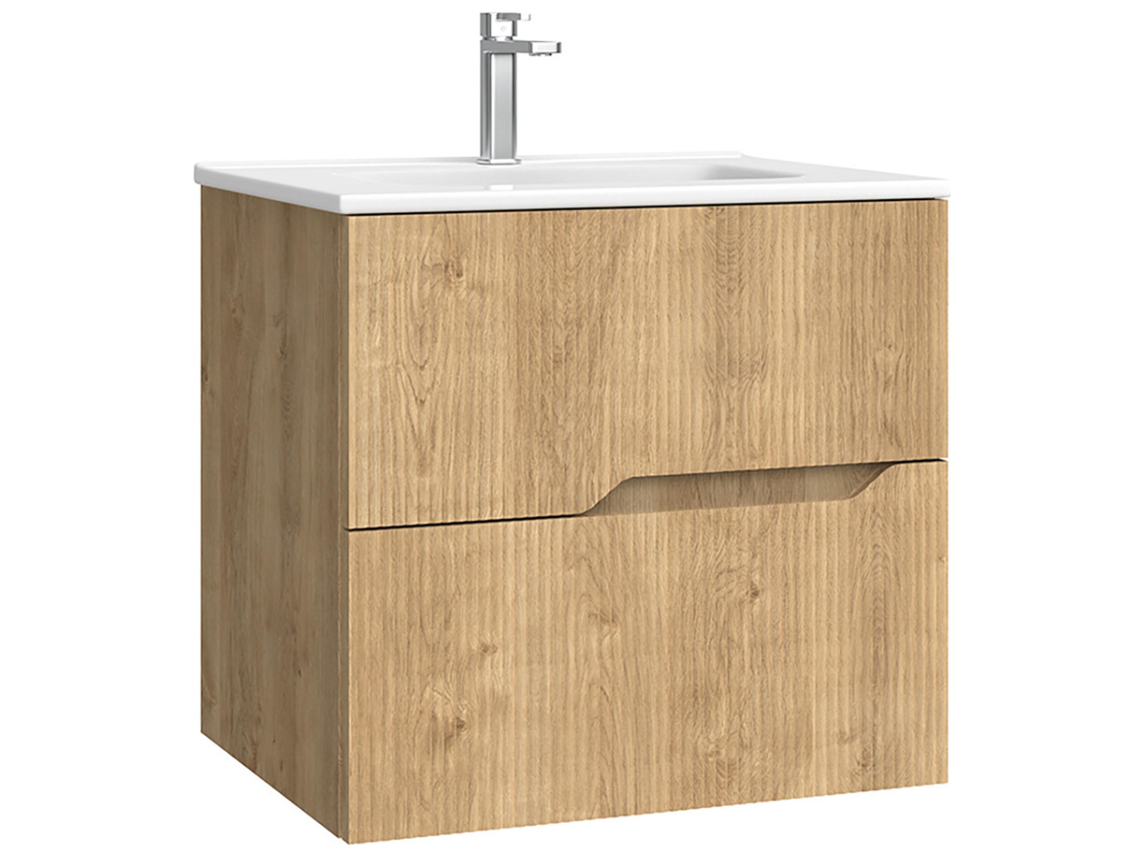 Tulipa Natural Oak Vanity