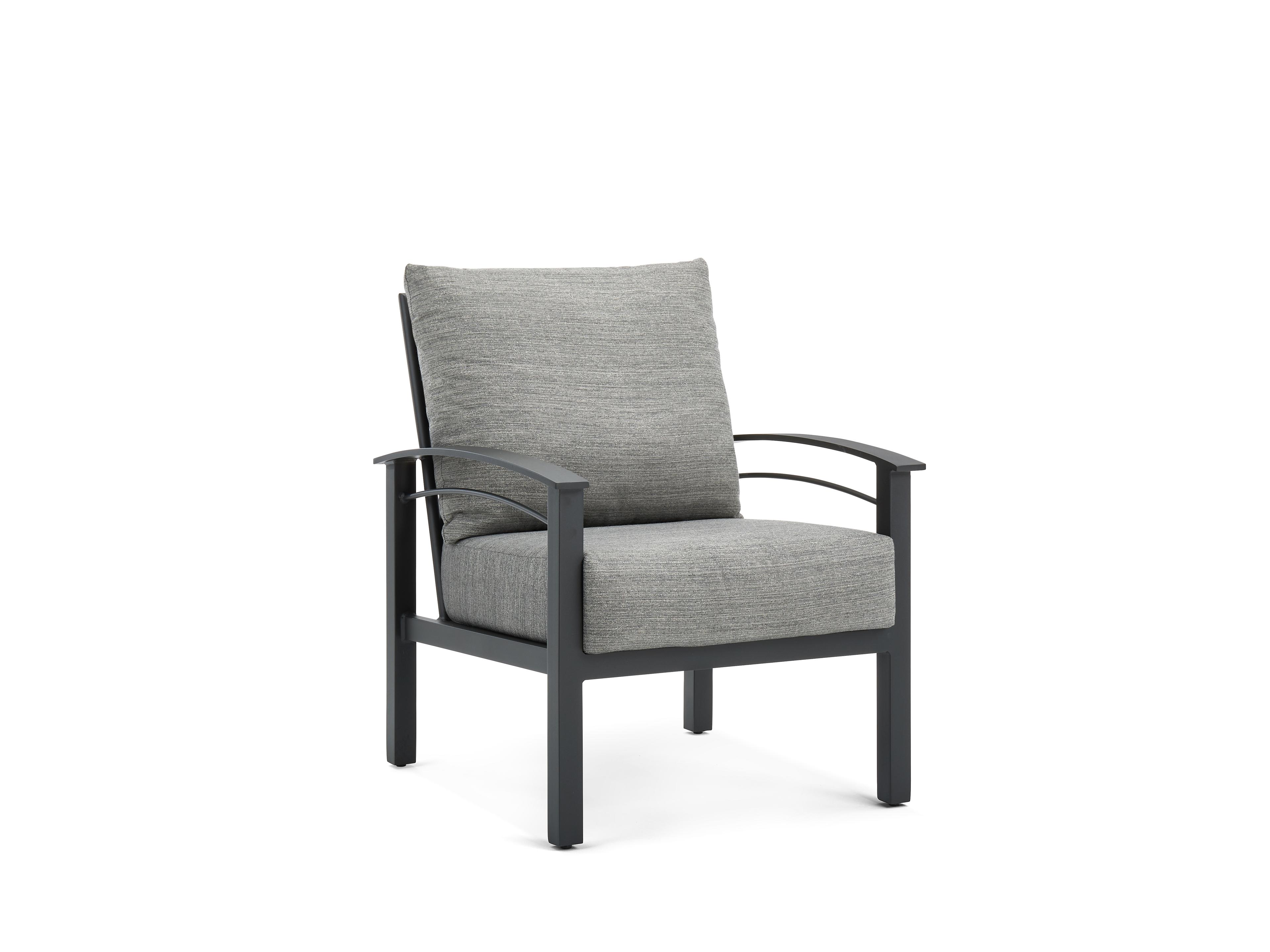 Winston Stanford Cushion Quick Ship Aluminum Outdoor Lounge Chair