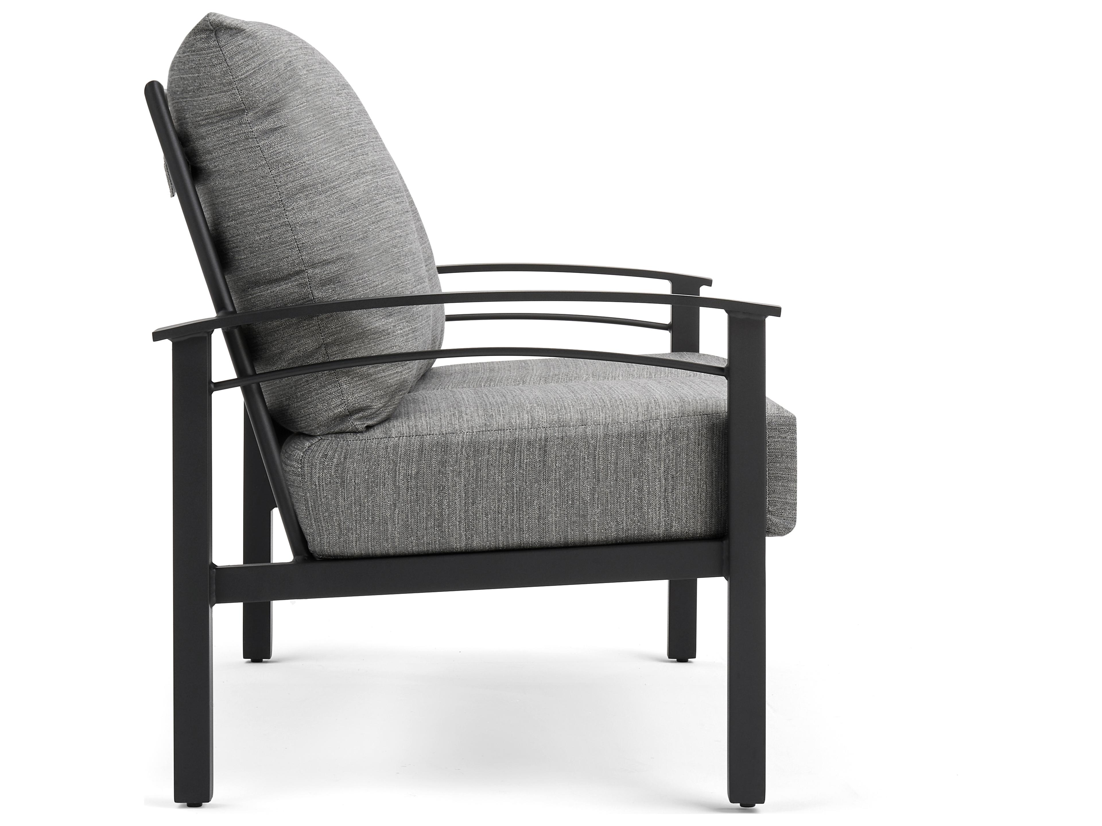 Winston Stanford Cushion Quick Ship Aluminum Patio Loveseat