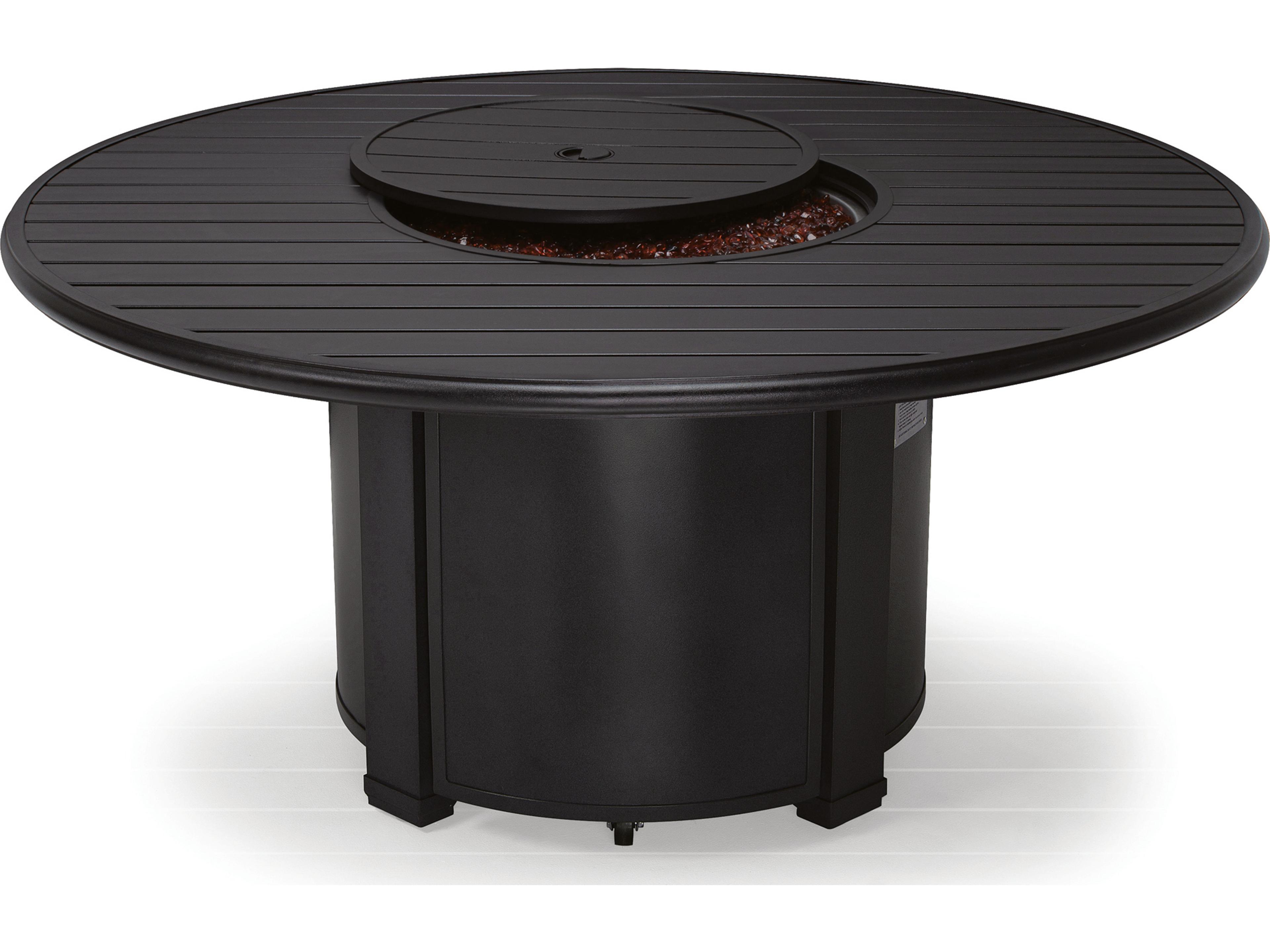Aluminum Round Fire Pit Table