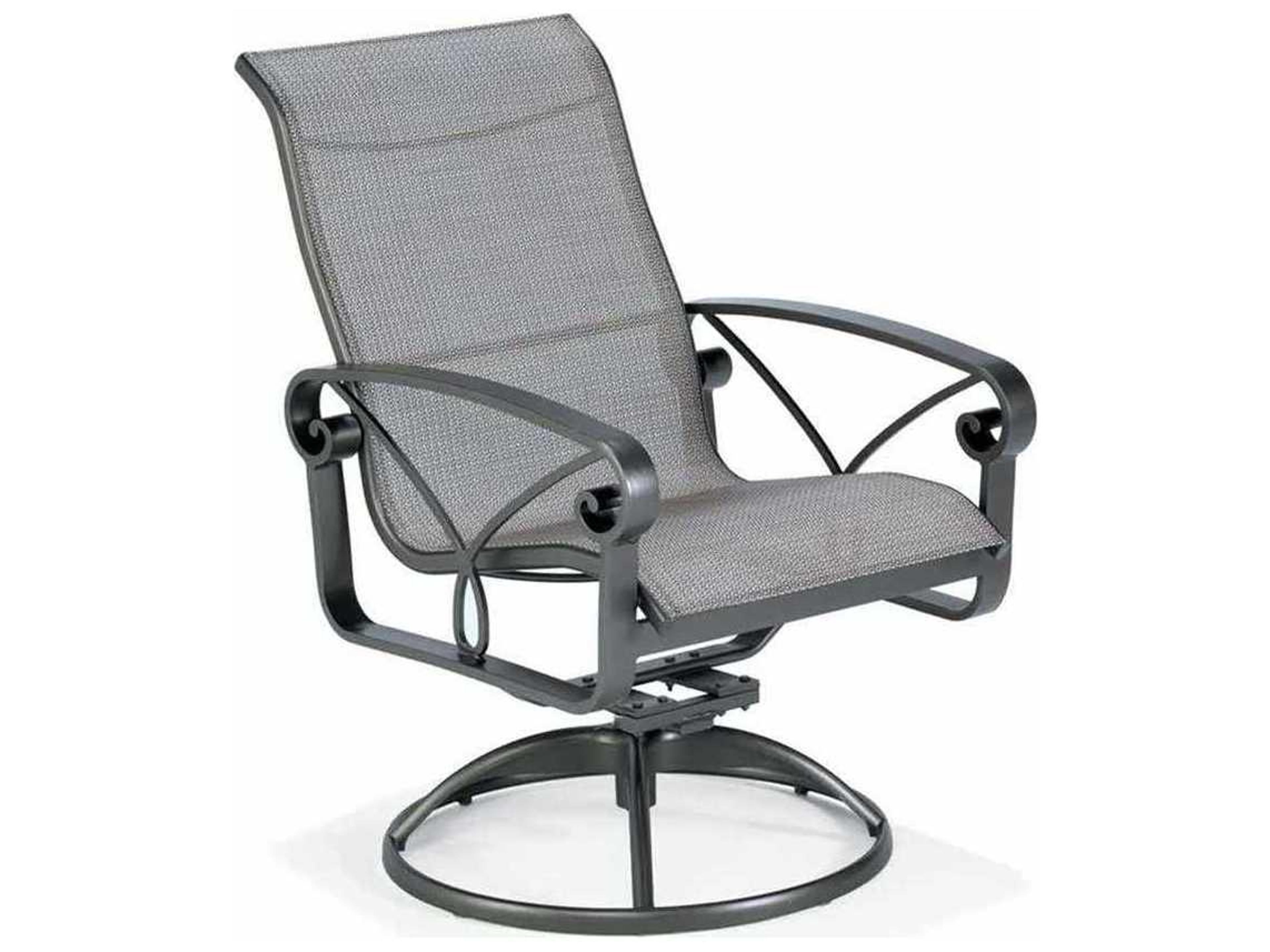 Palazzo Sling High Back Swivel Tilt Outdoor Dining Chair