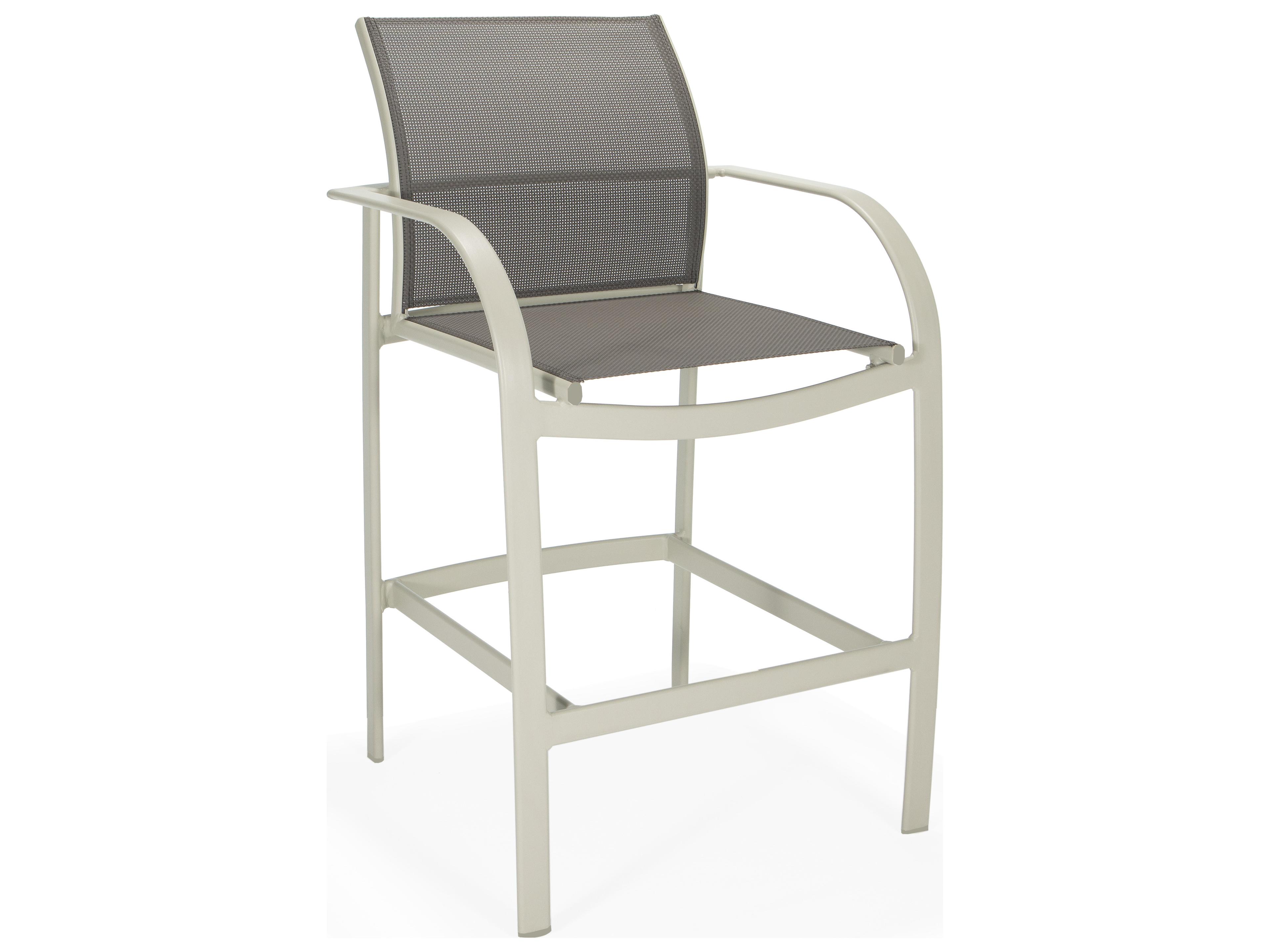Coral Reef Sling Aluminum Bar Stool