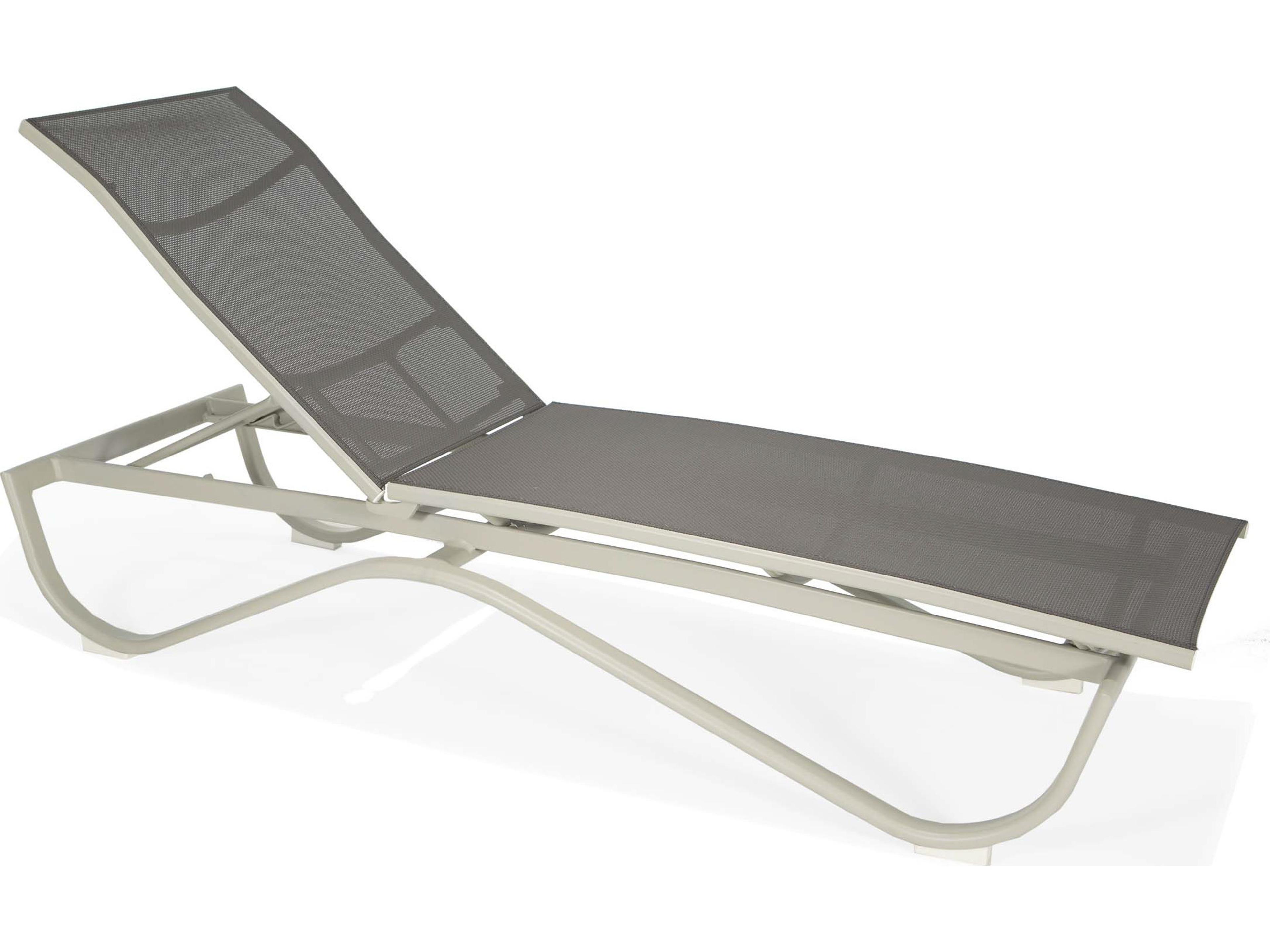 Winston Coral Reef Sling Aluminum Chaise Lounge