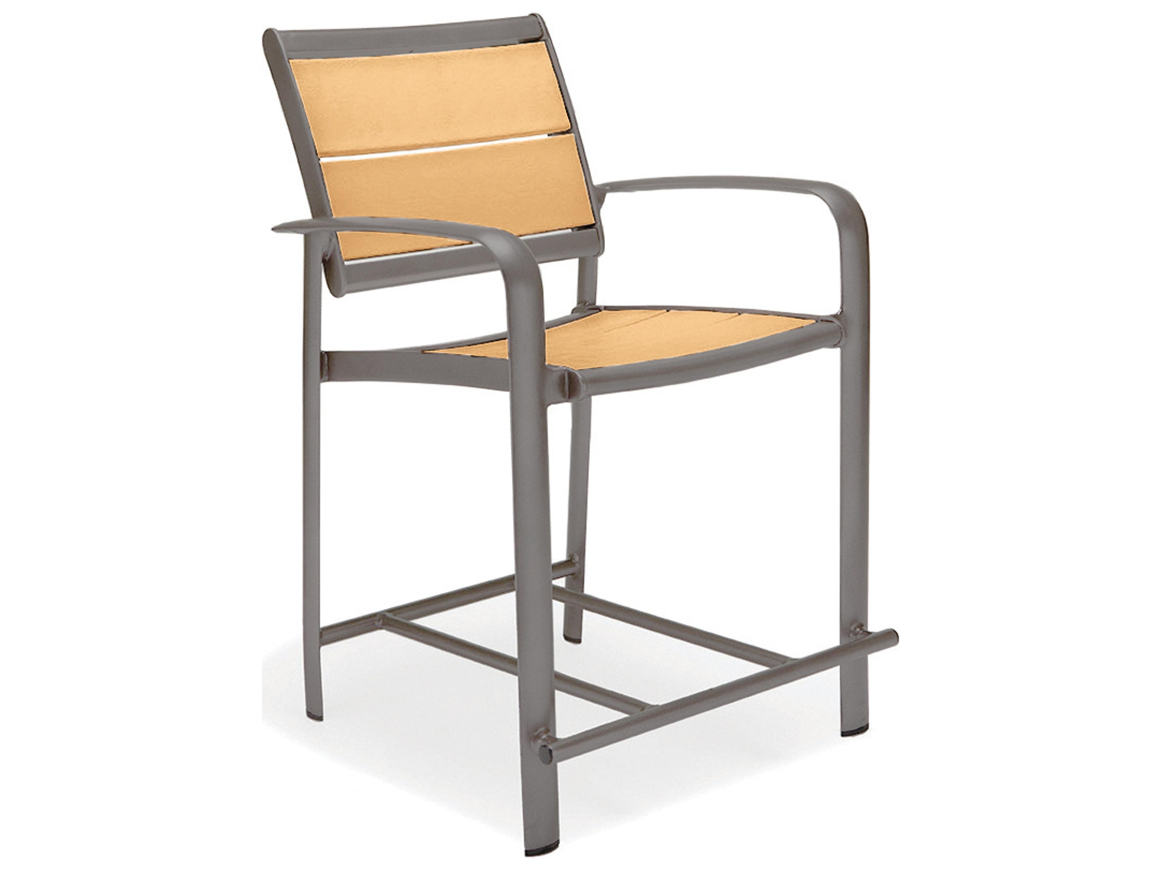 Harper Aluminum Resin Counter Arm Stool