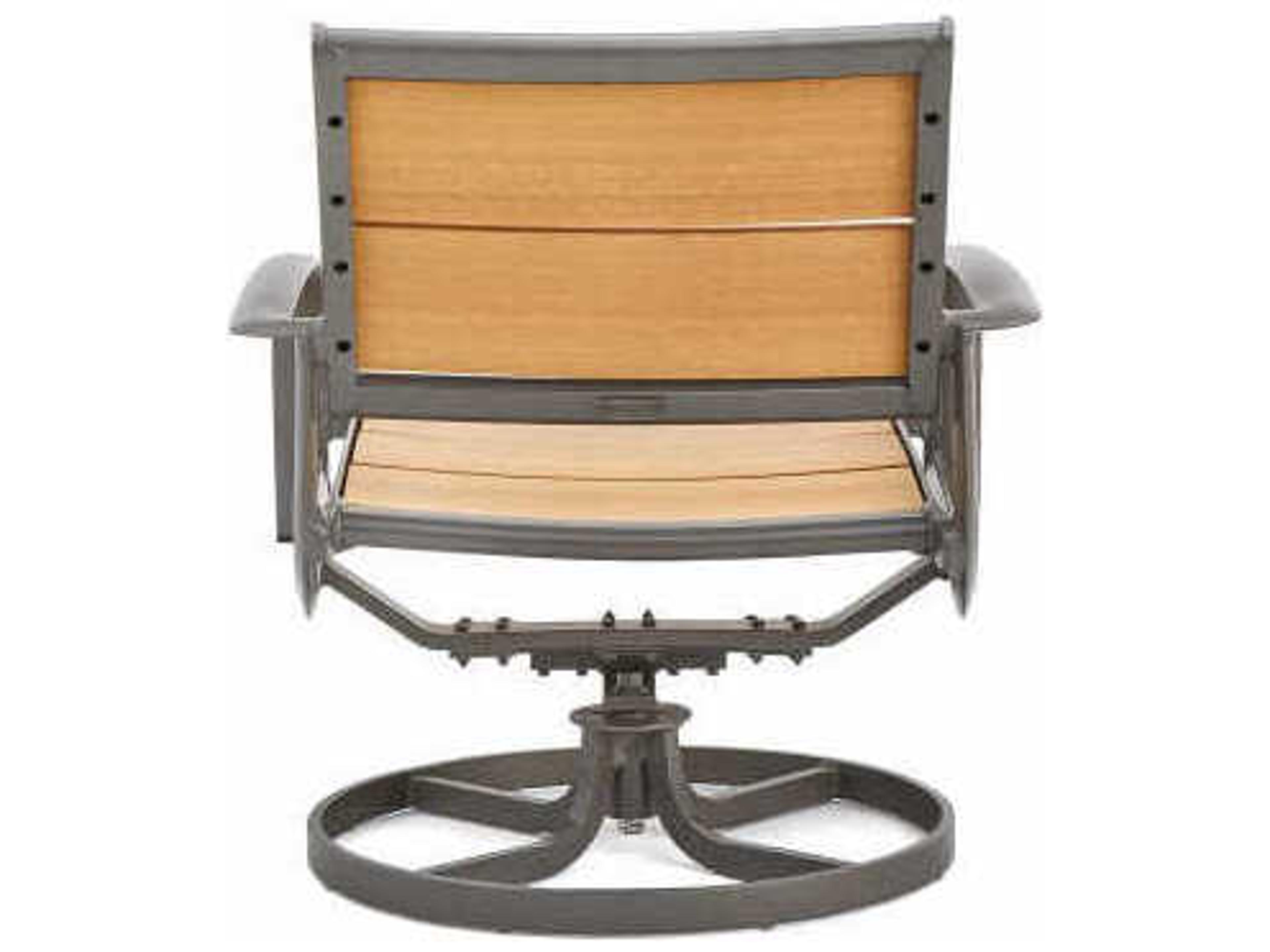 Winston Harper Aluminum Swivel Rocker Outdoor Patio Lounge Chair