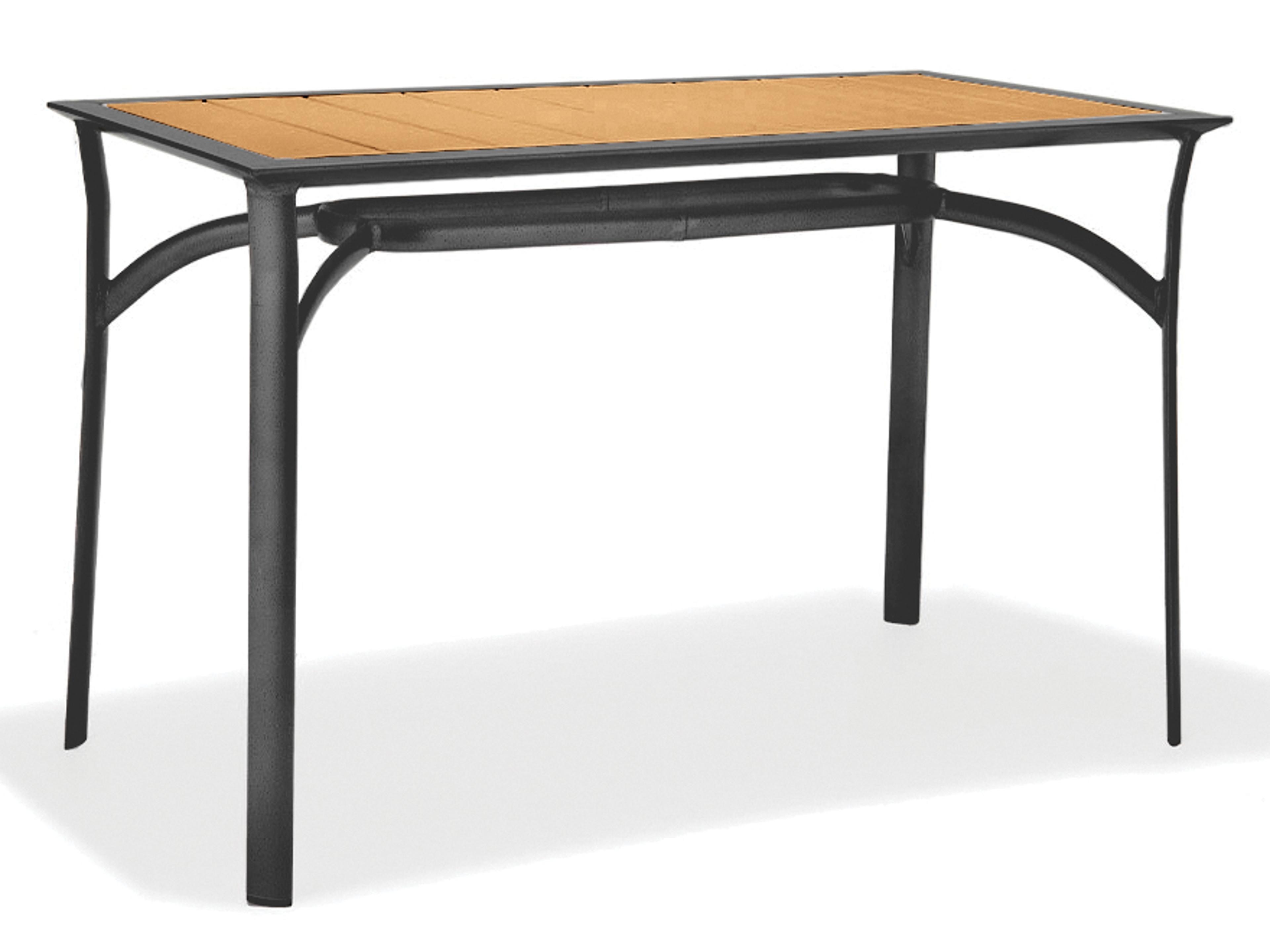 Harper Aluminum Resin Rectangular Outdoor Counter Table