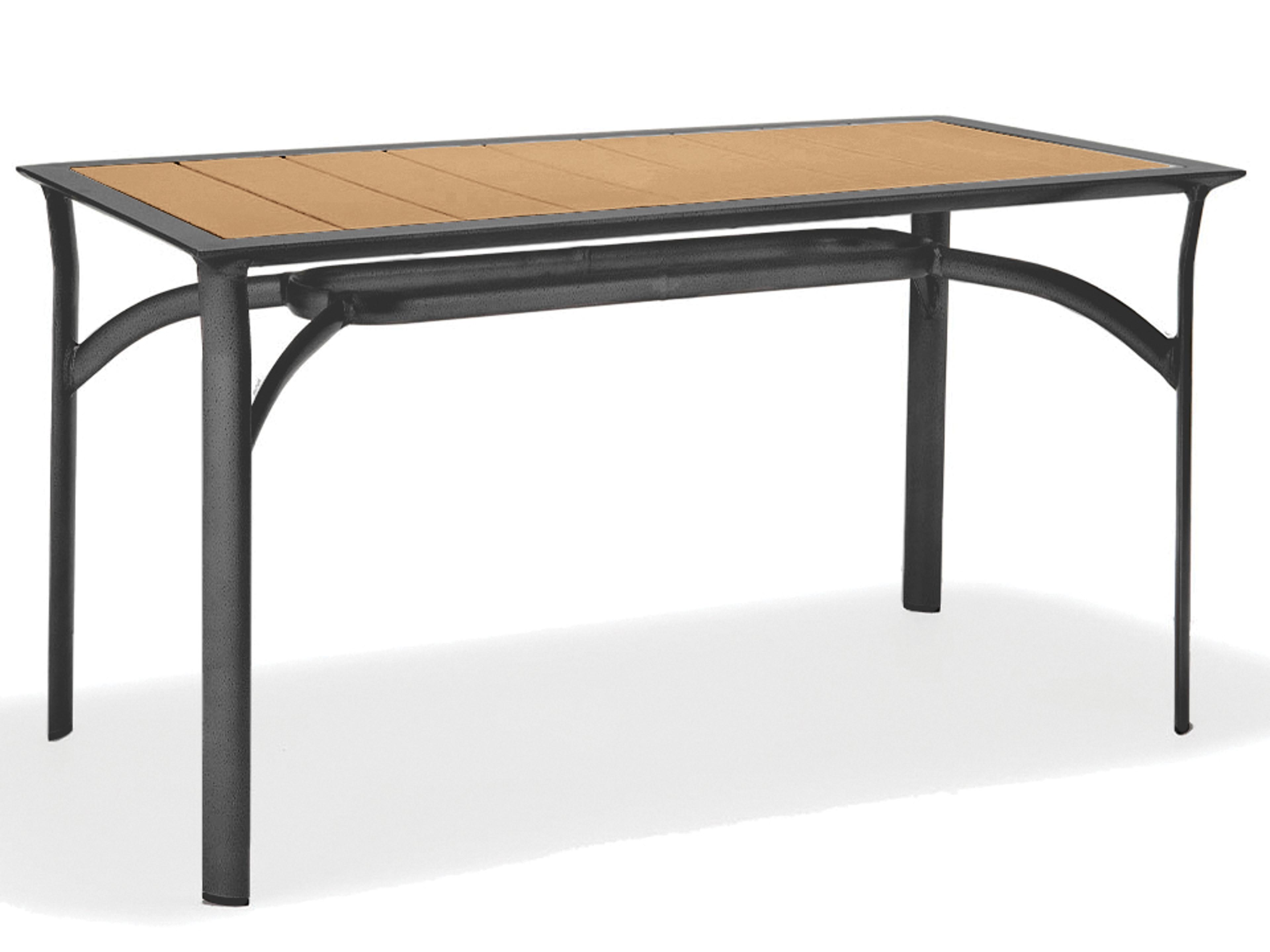 Harper Aluminum Resin Rectangular Outdoor Dining Table