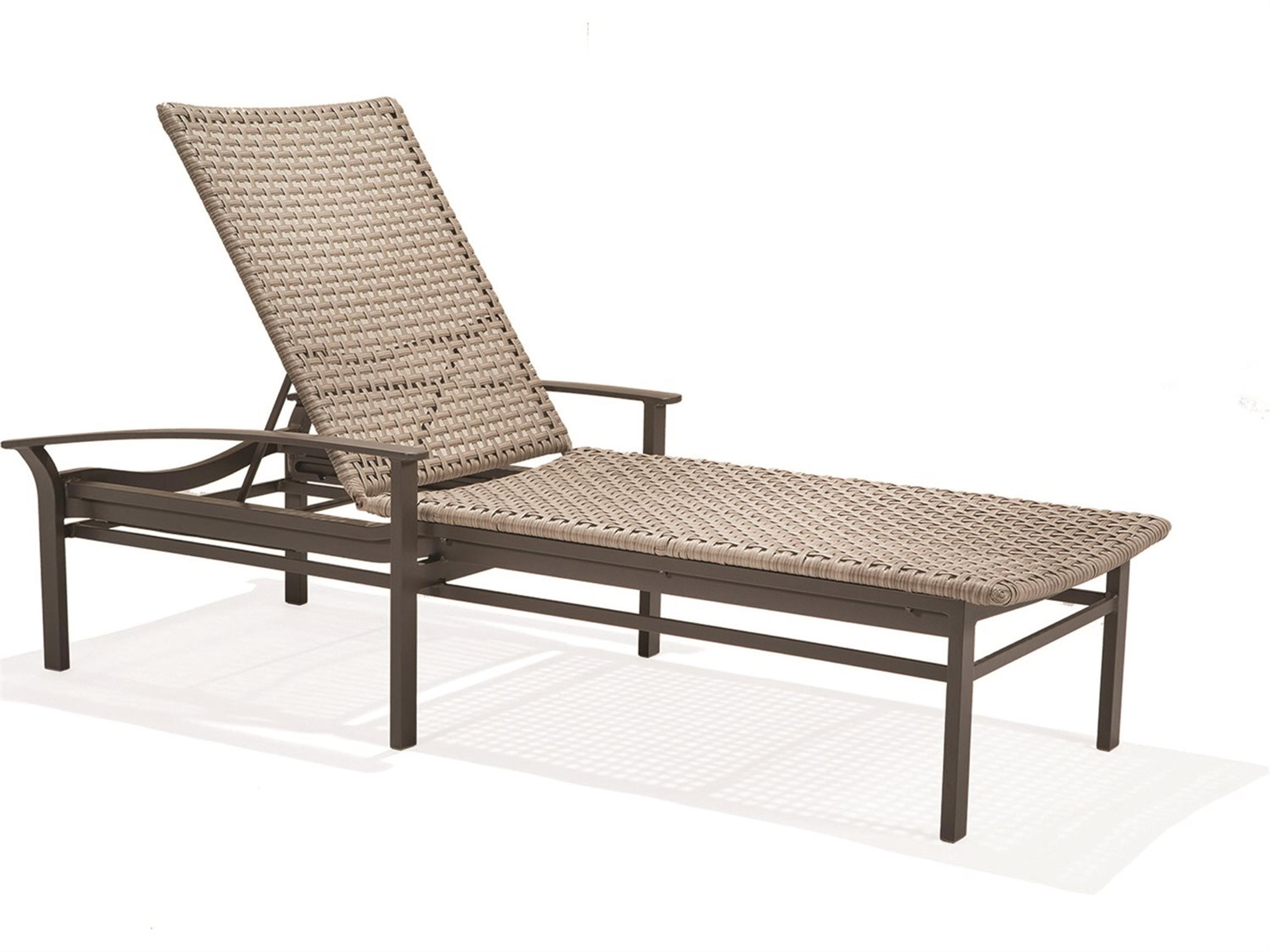 Jasper Woven Aluminum Patio Chaise Lounge