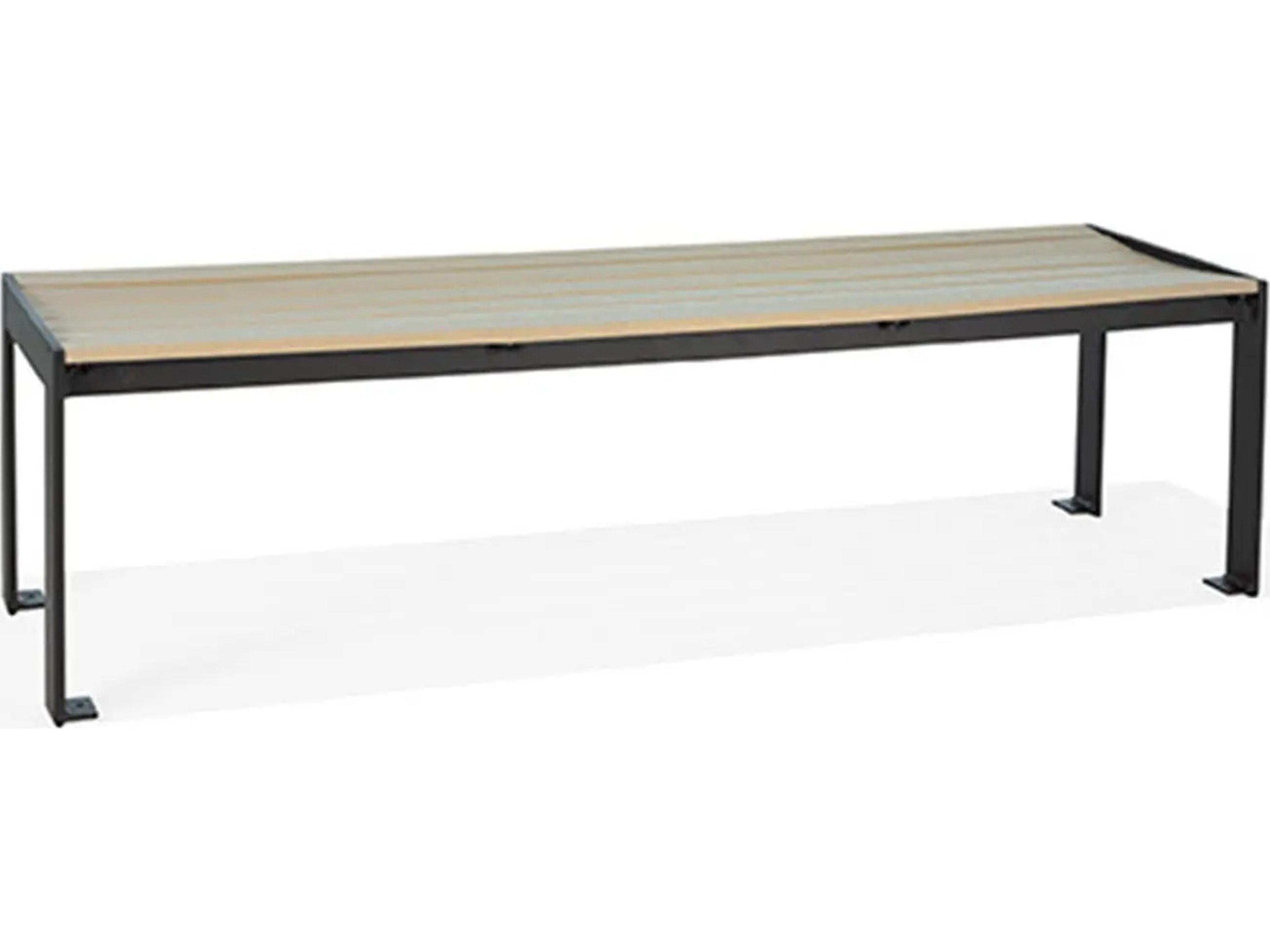 Hamilton Slat HDPE 18" x 65" Bench