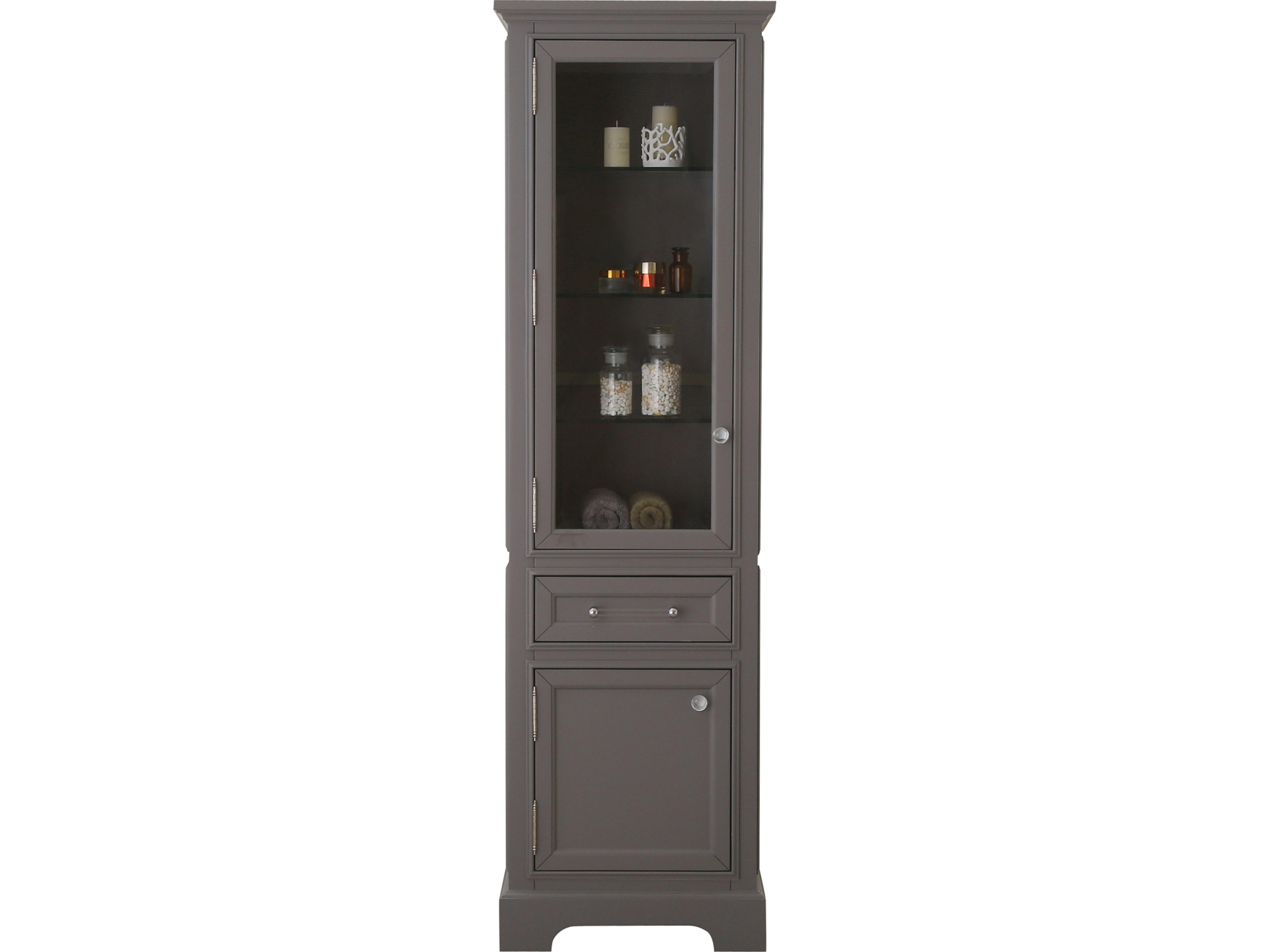 Derby Linen Cabinet In Cashmere Grey