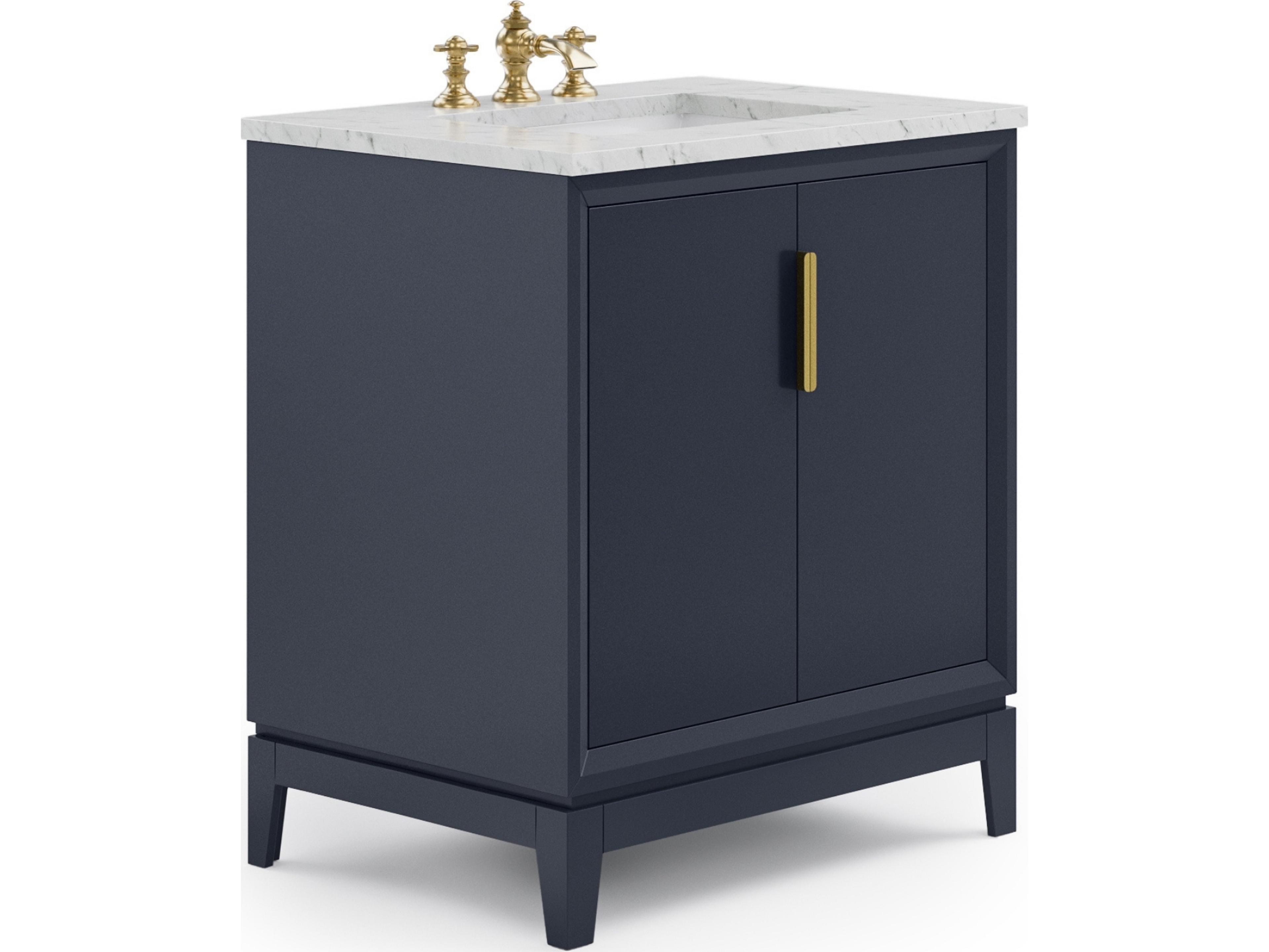 Water Creation Elizabeth Satin Gold Vanity