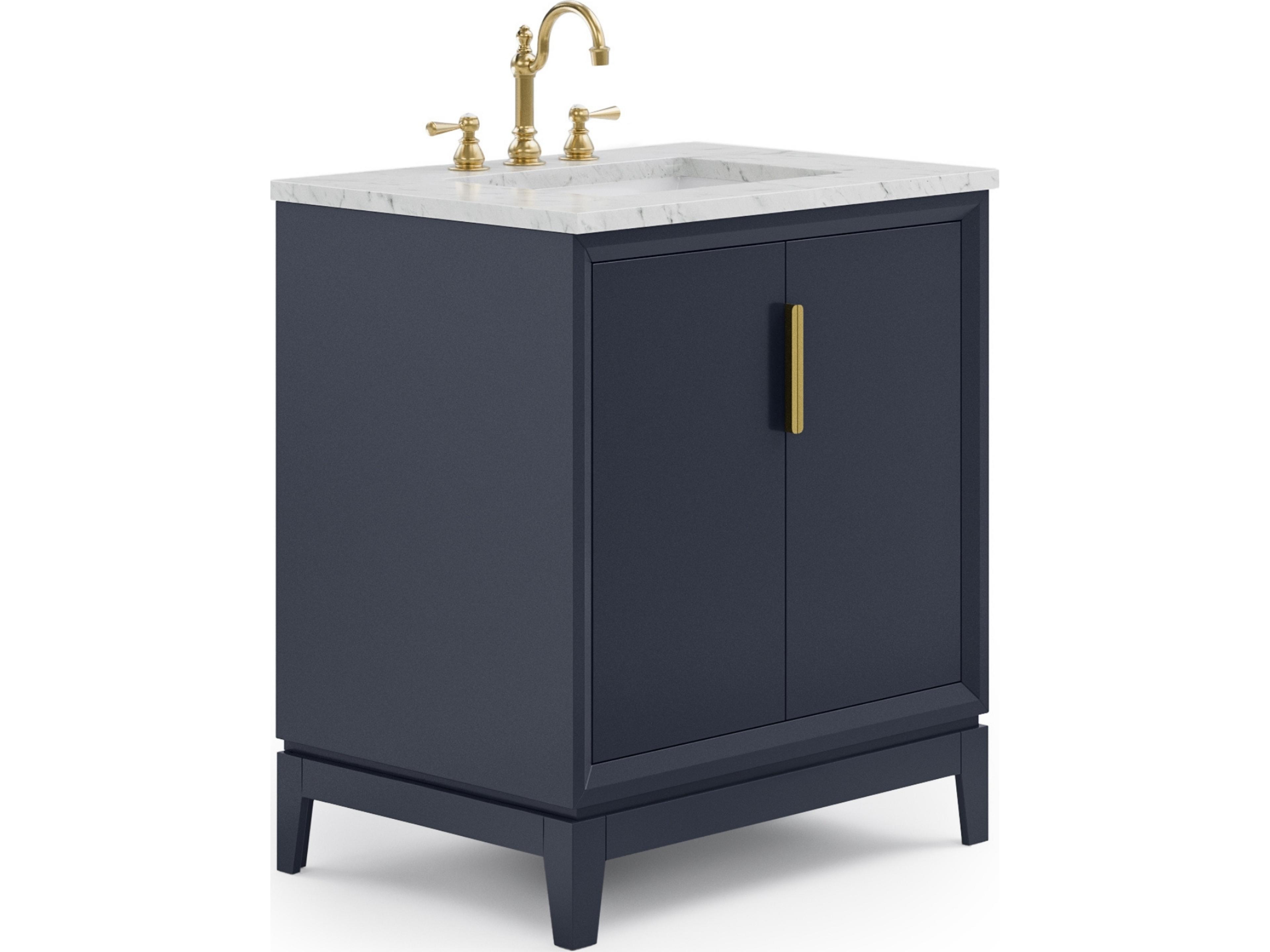 Water Creation Elizabeth Satin Gold Vanity