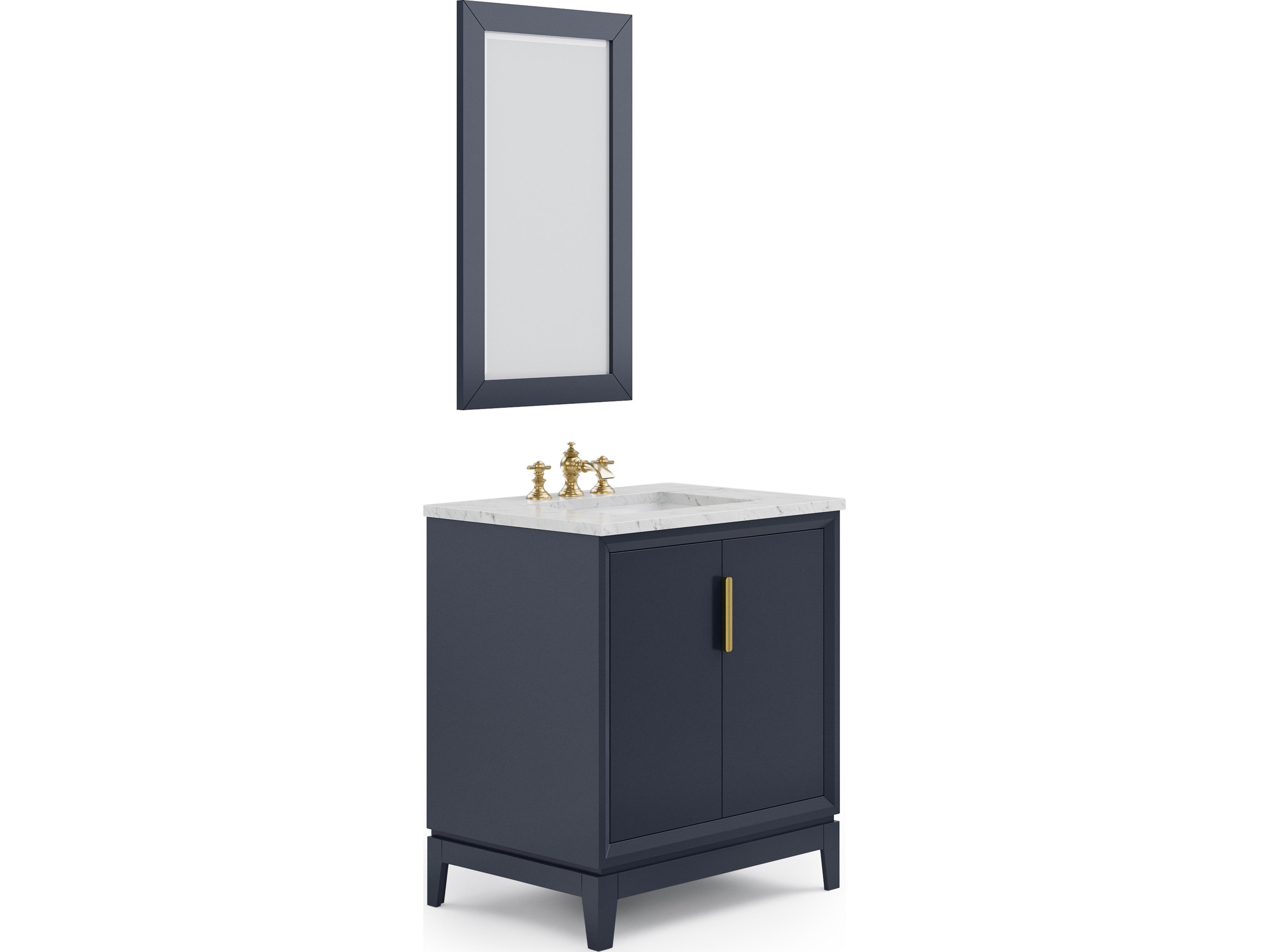 Water Creation Elizabeth Satin Gold Vanity