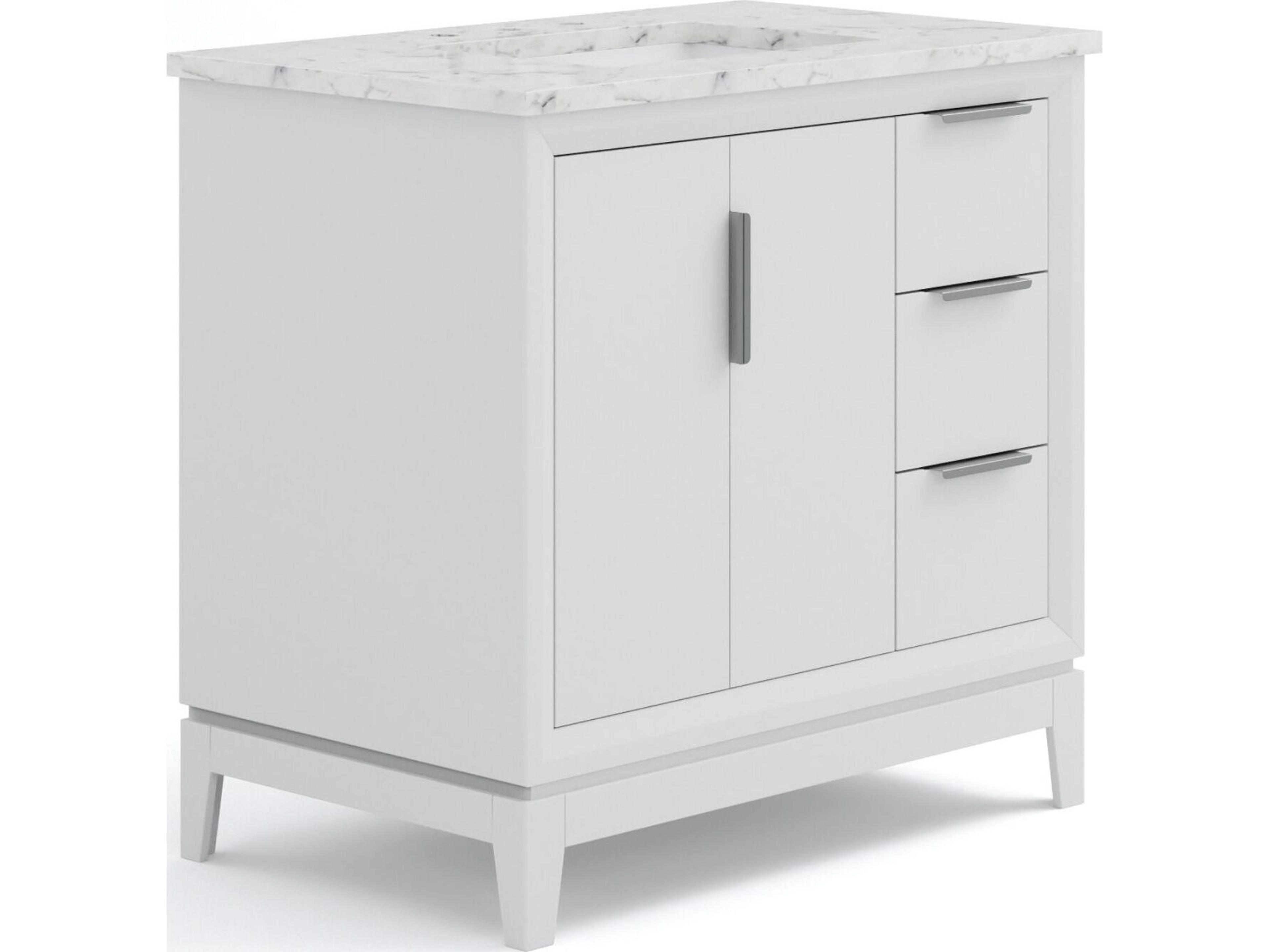 Water Creation Elizabeth Chrome Vanity