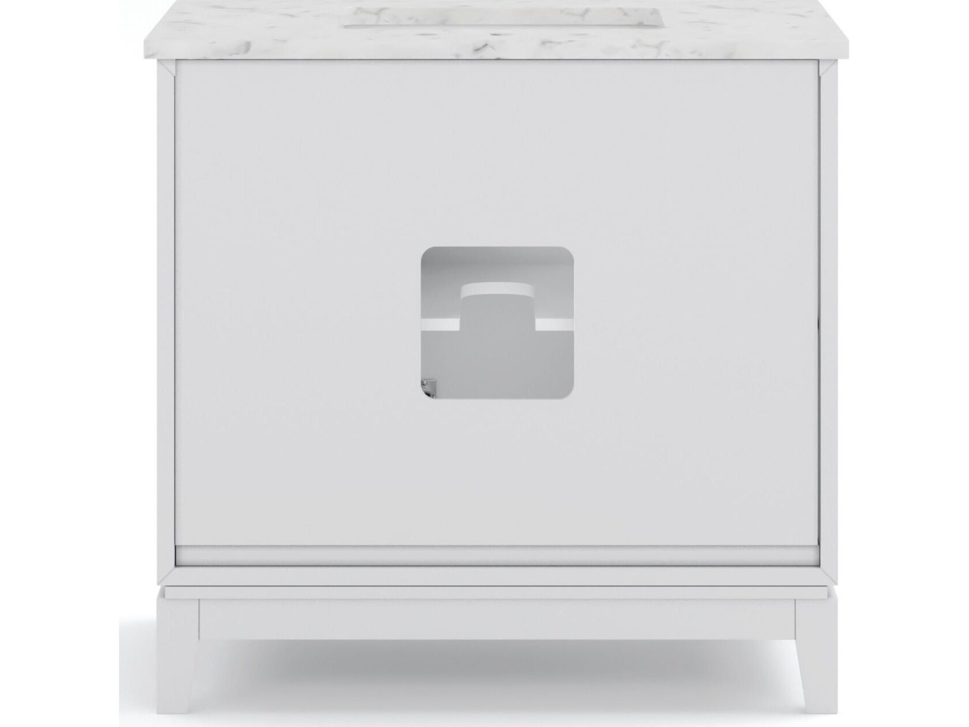 Water Creation Elizabeth Chrome Vanity