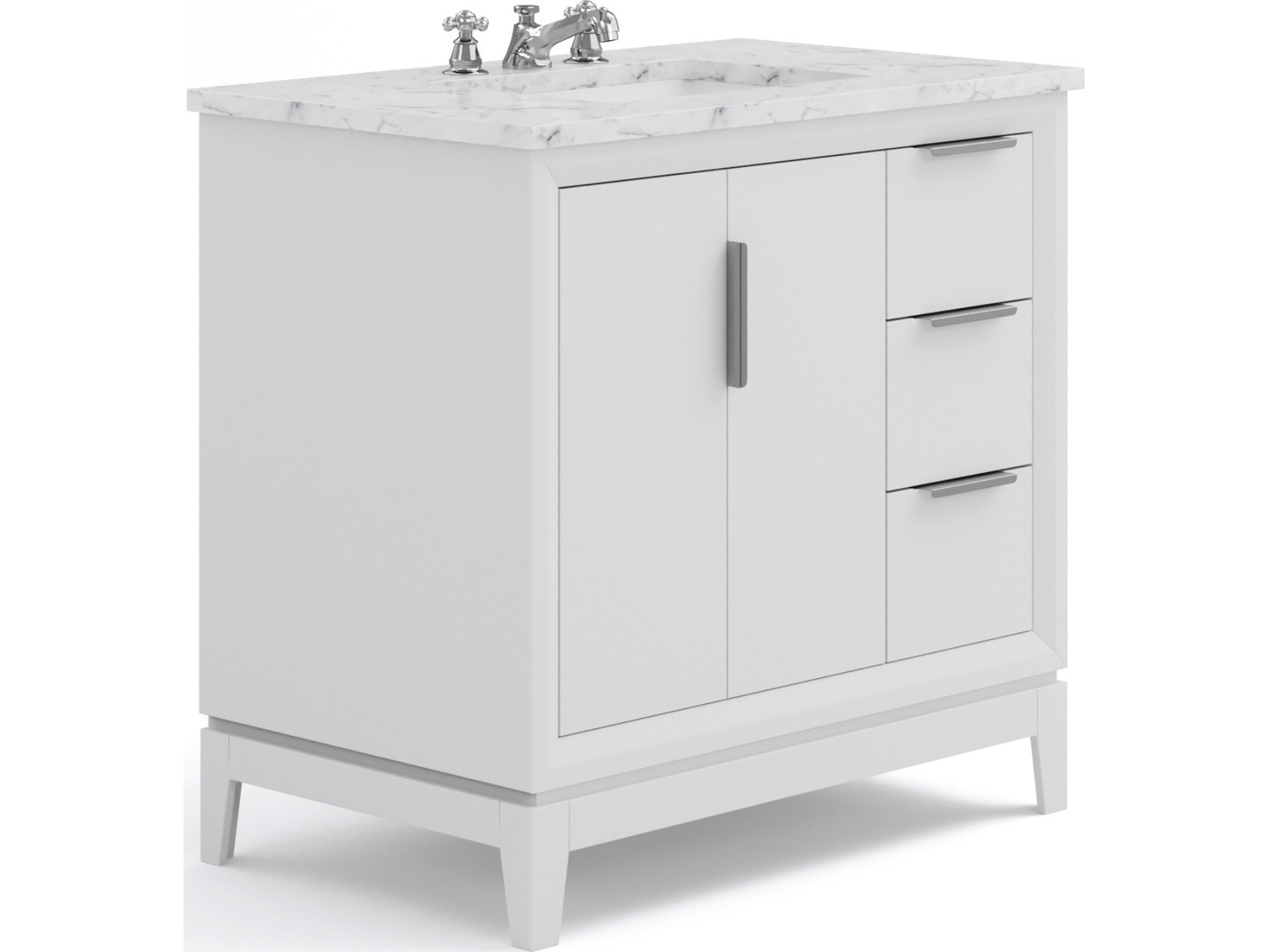 Water Creation Elizabeth Chrome Vanity