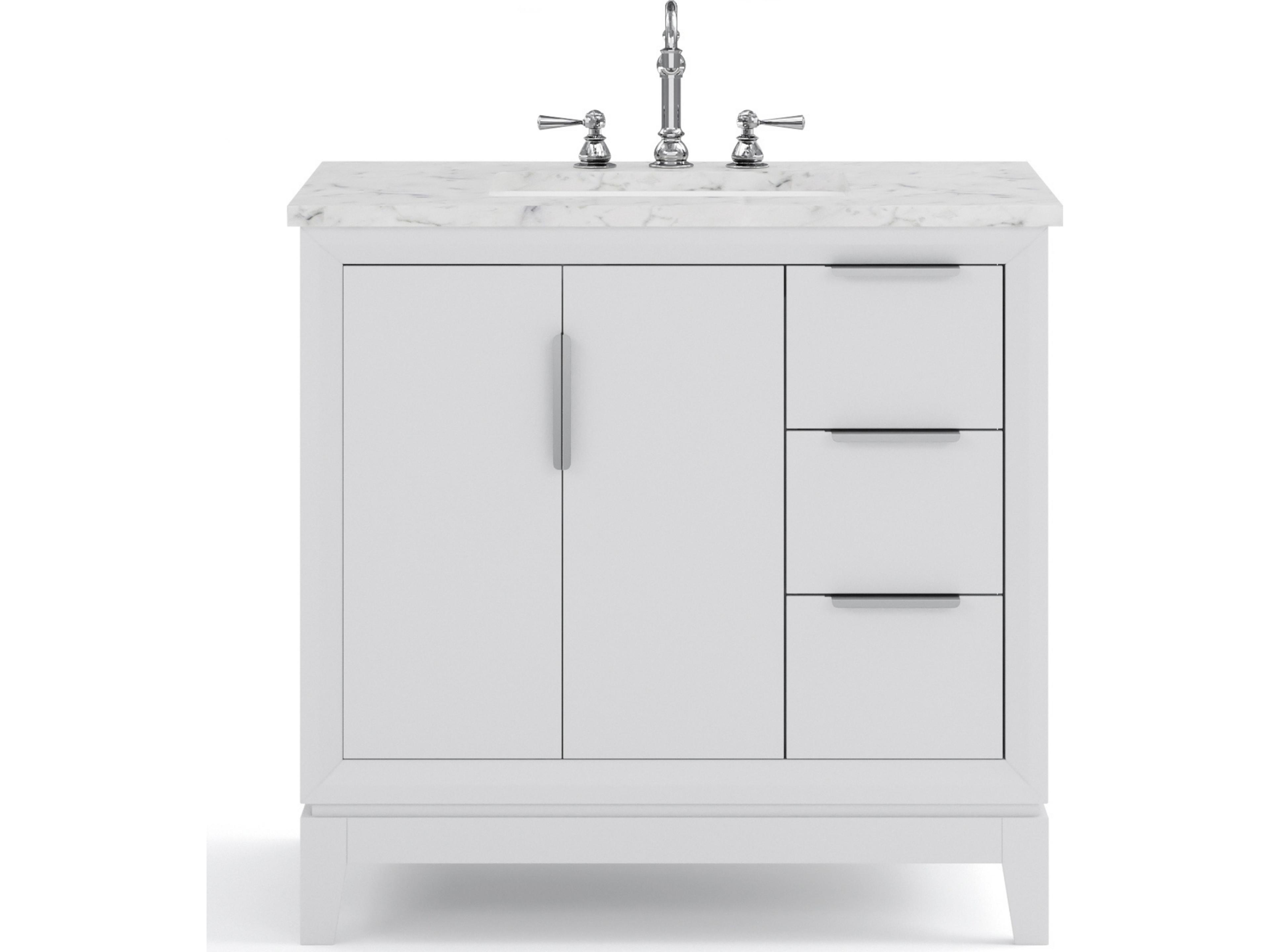 Water Creation Elizabeth Chrome Vanity