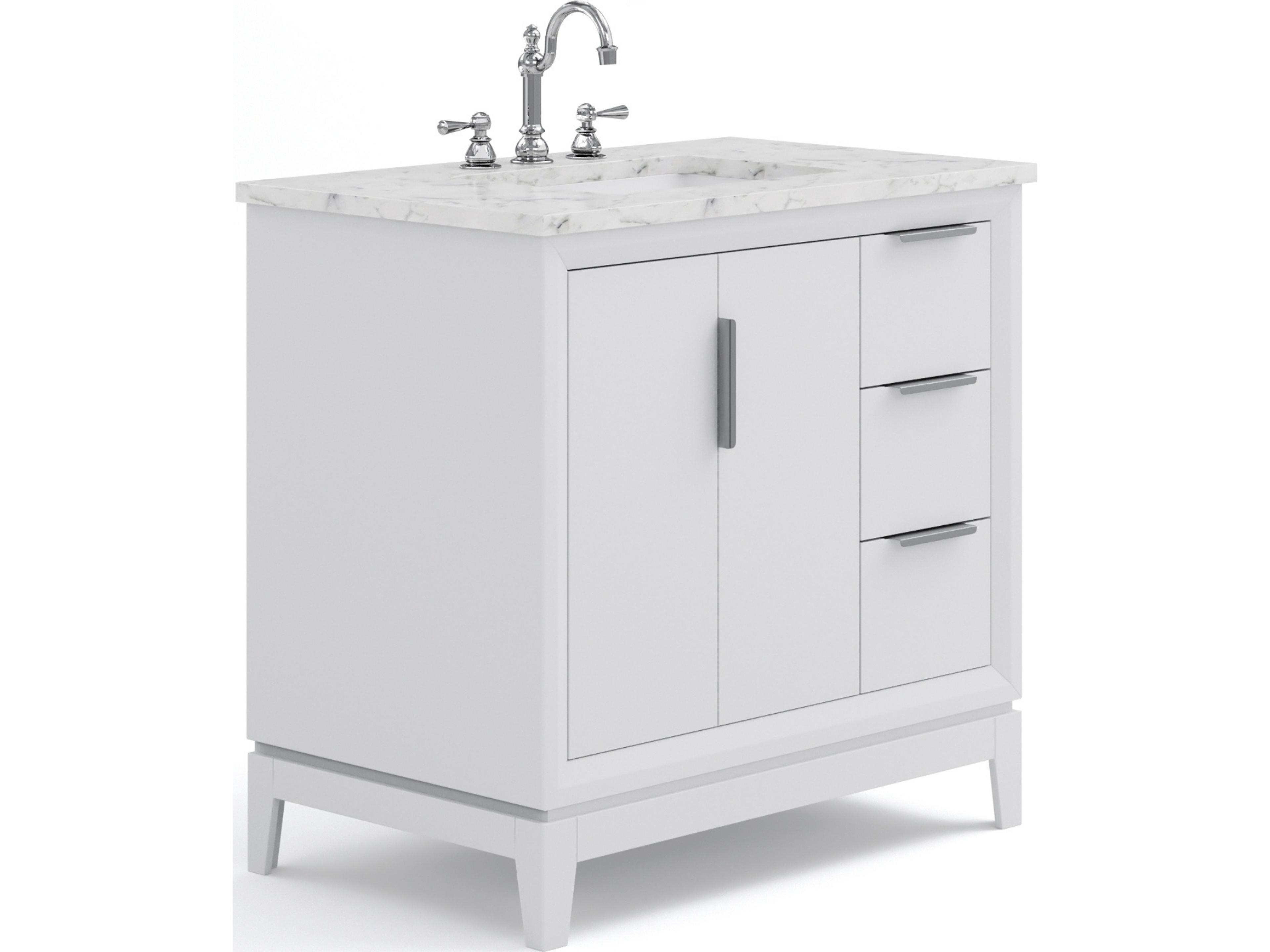 Water Creation Elizabeth Chrome Vanity