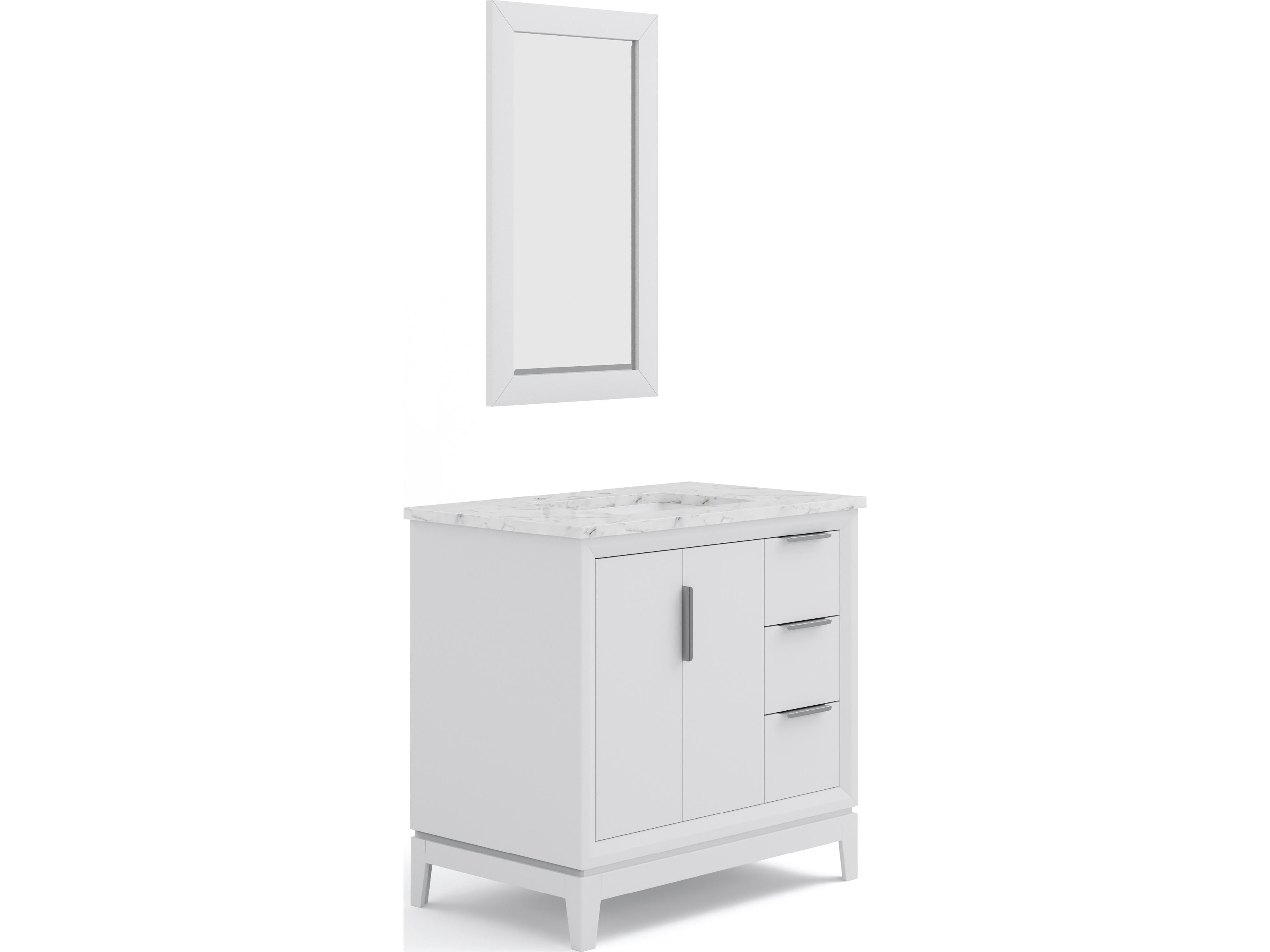 Water Creation Elizabeth Chrome Vanity