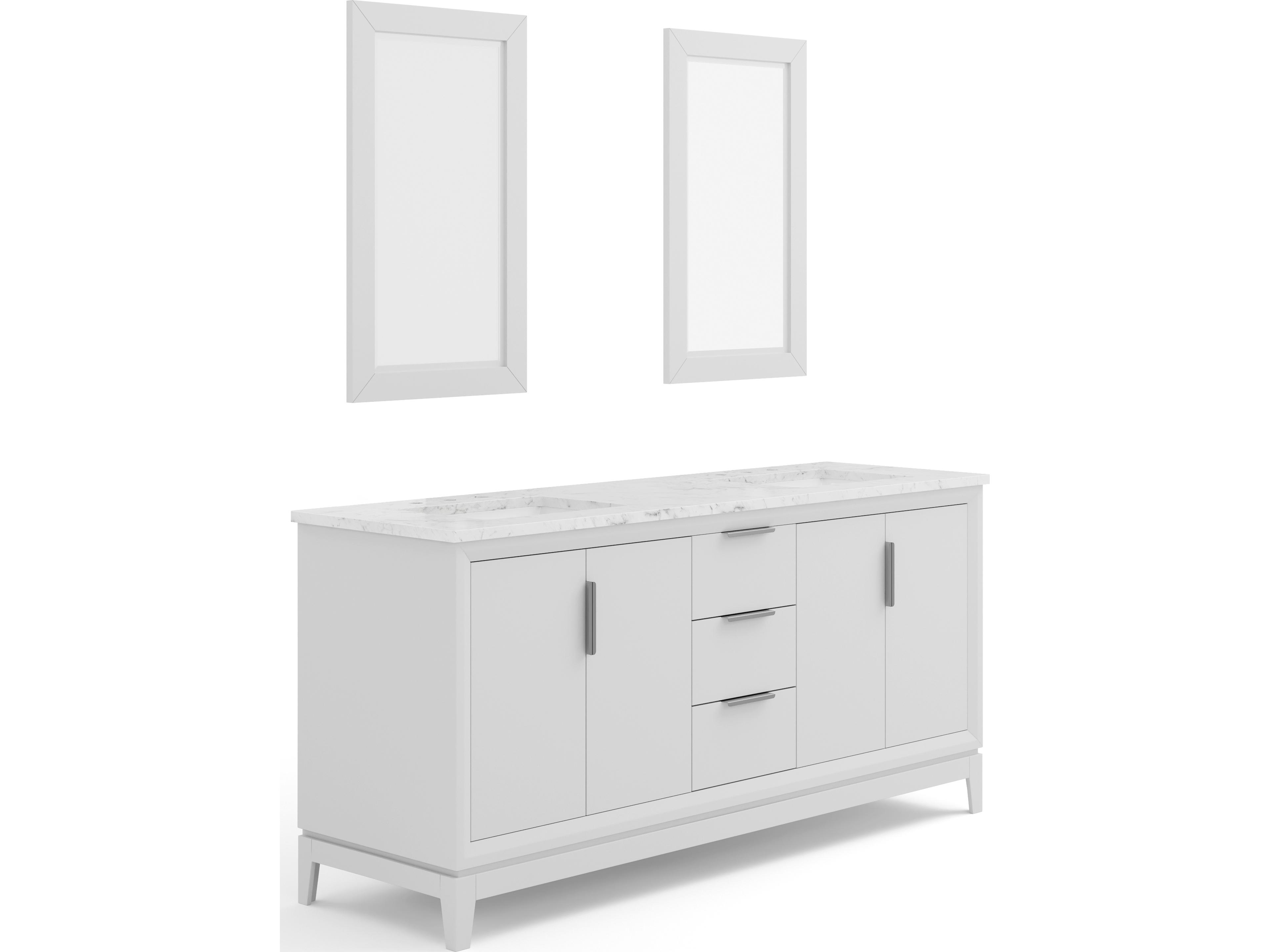Water Creation Elizabeth Chrome Vanity