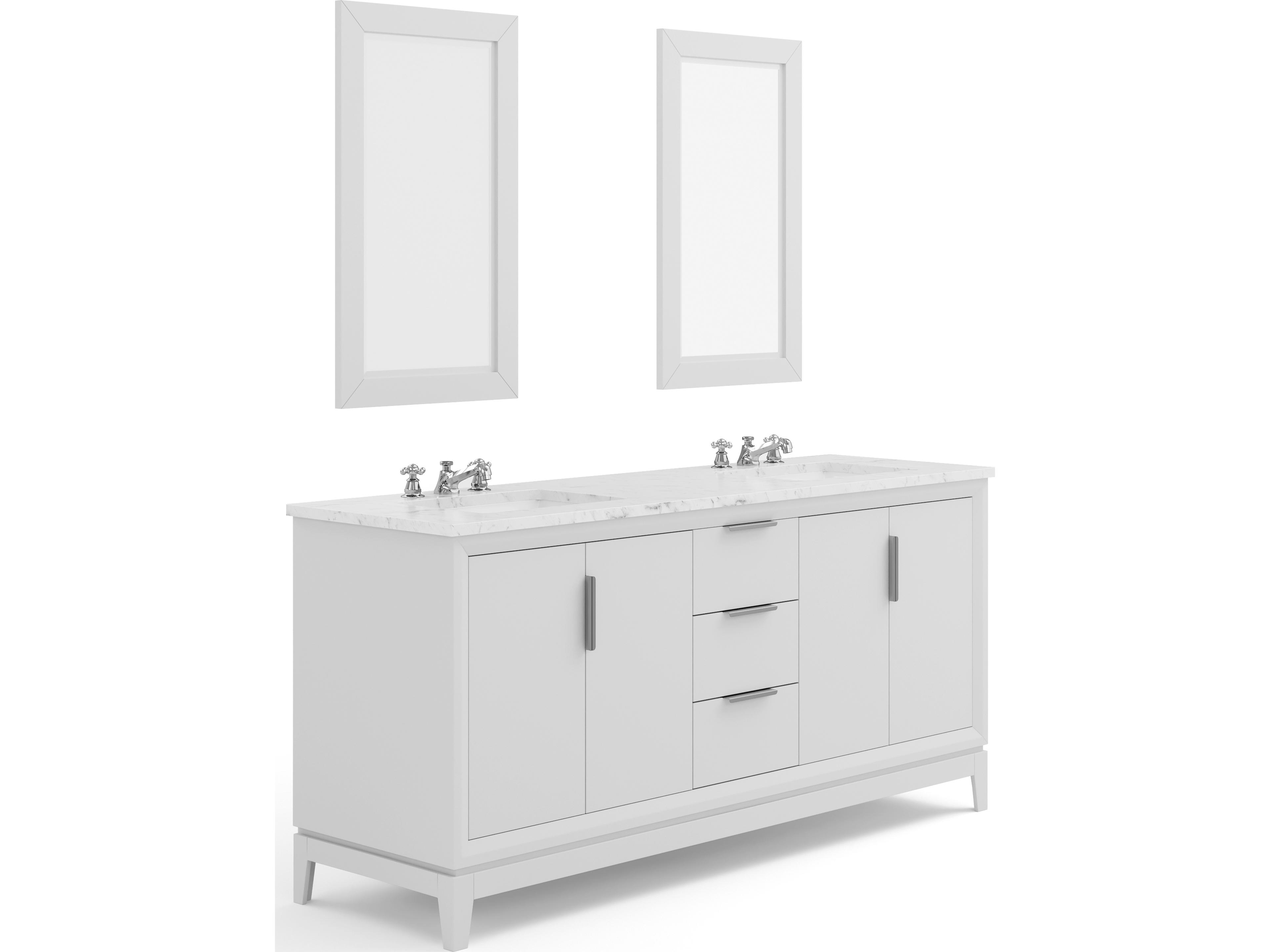 Water Creation Elizabeth Chrome Vanity