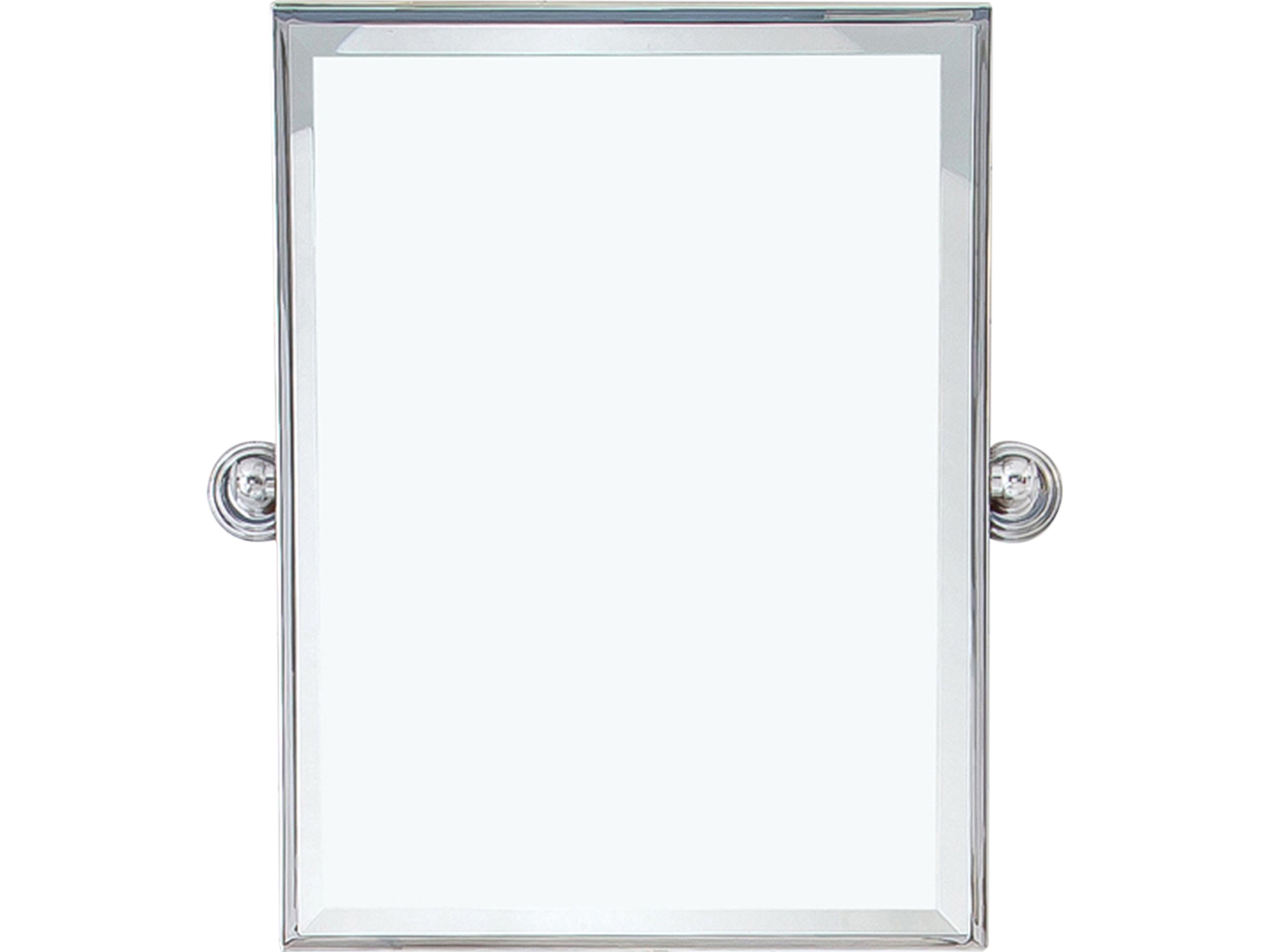 Empire Chrome Wall Mirror Rectangular