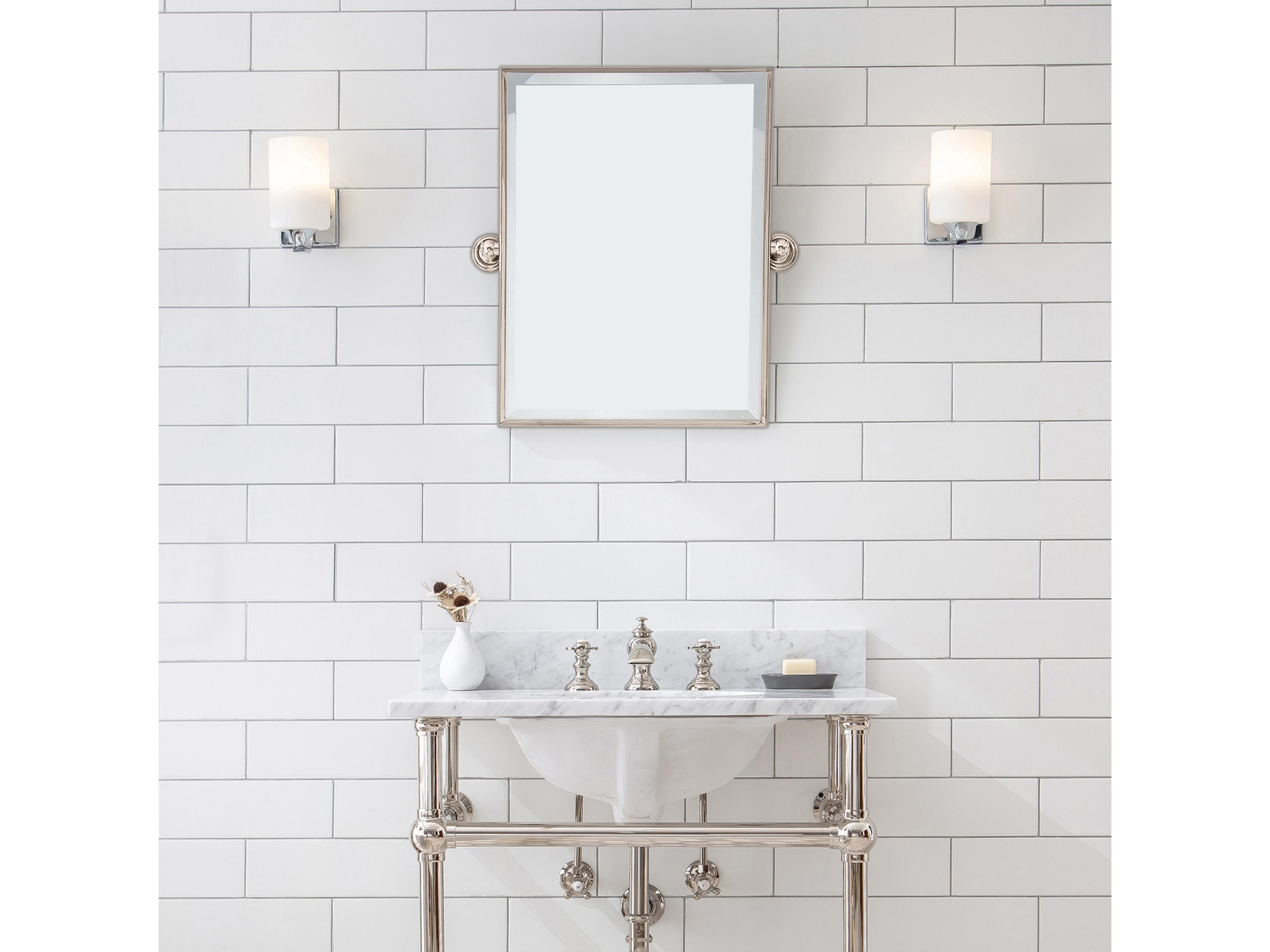 Water Creation Empire Wall Mirror Rectangular